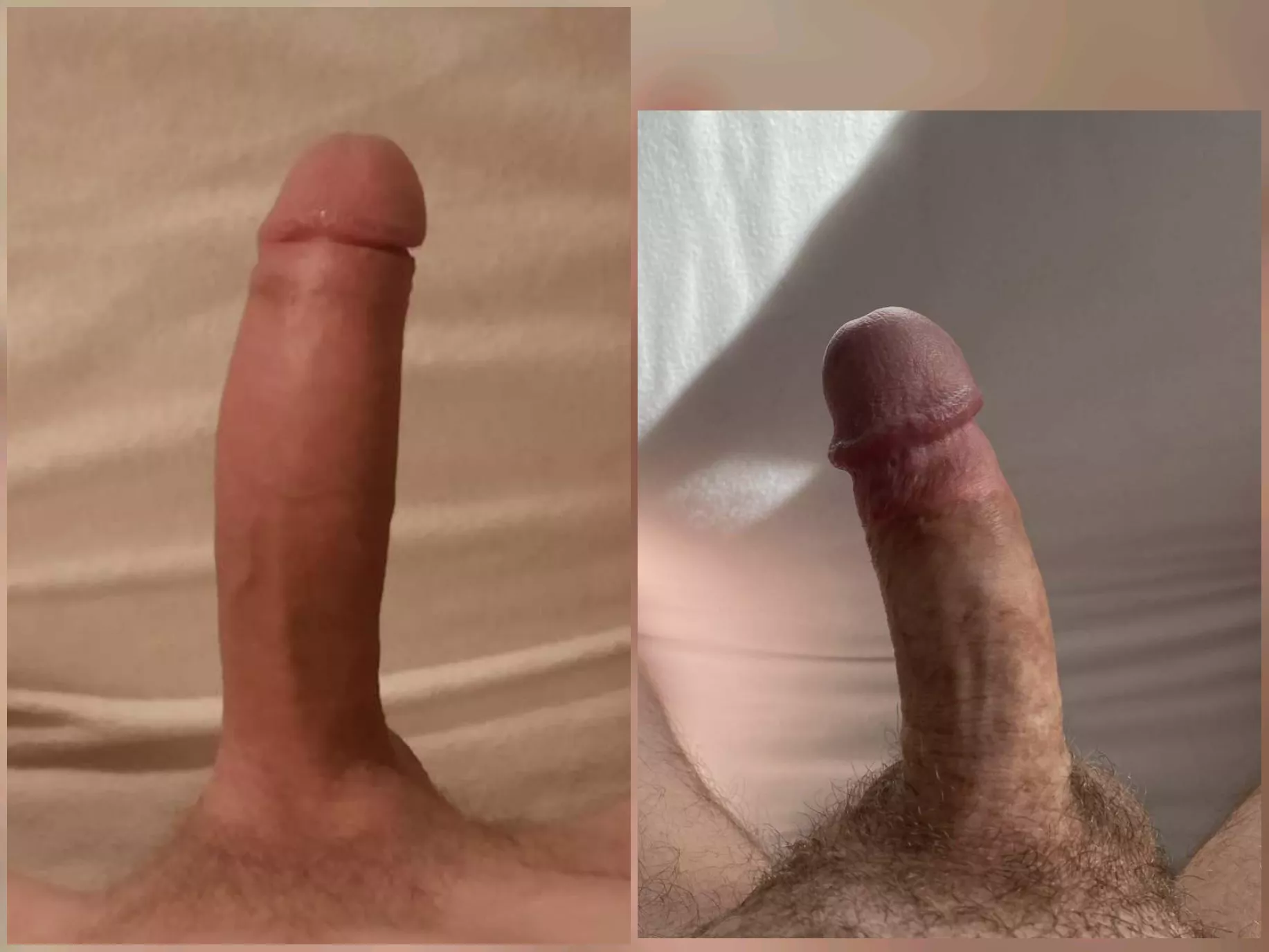 Me vs. u/Averagehighlander compared ðŸ˜ Not bad, but mine is still definitely bigger than his posted by Low-Fox-3366