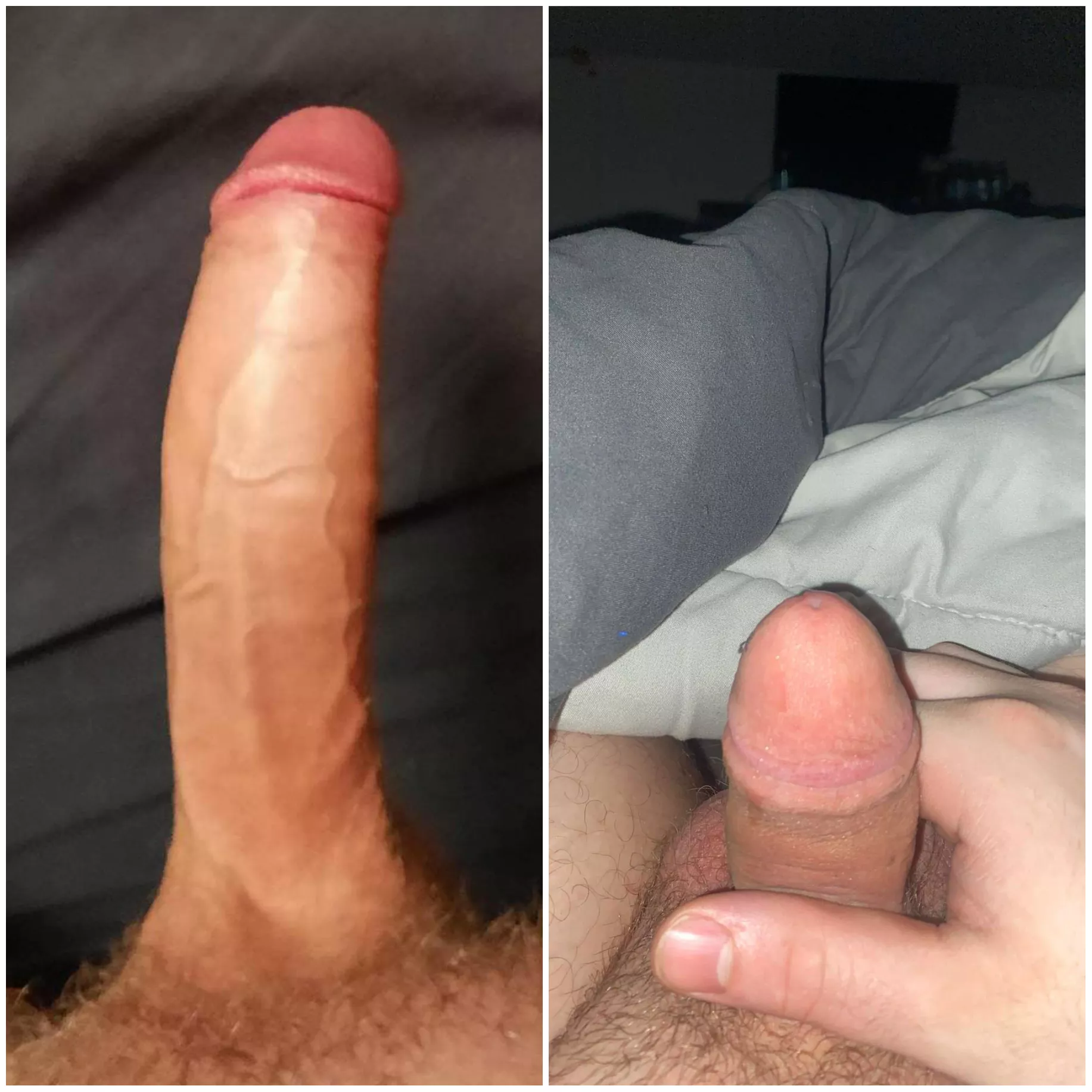 Me vs. u/Daddyms845 compared ðŸ˜ His tiny size really does not compete against mine at all posted by Low-Fox-3366