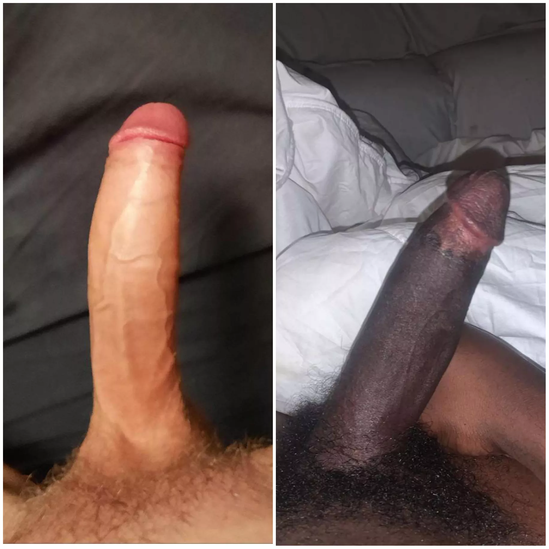 Me vs. u/Material-Common121 compared ðŸ˜ We have quite similar size - However he was surprised that I'm actually slightly longer posted by Low-Fox-3366