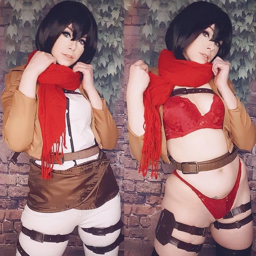 Mikasa Ackerman From Attack On Titan By @TeddiTerri posted by TeddiTerri