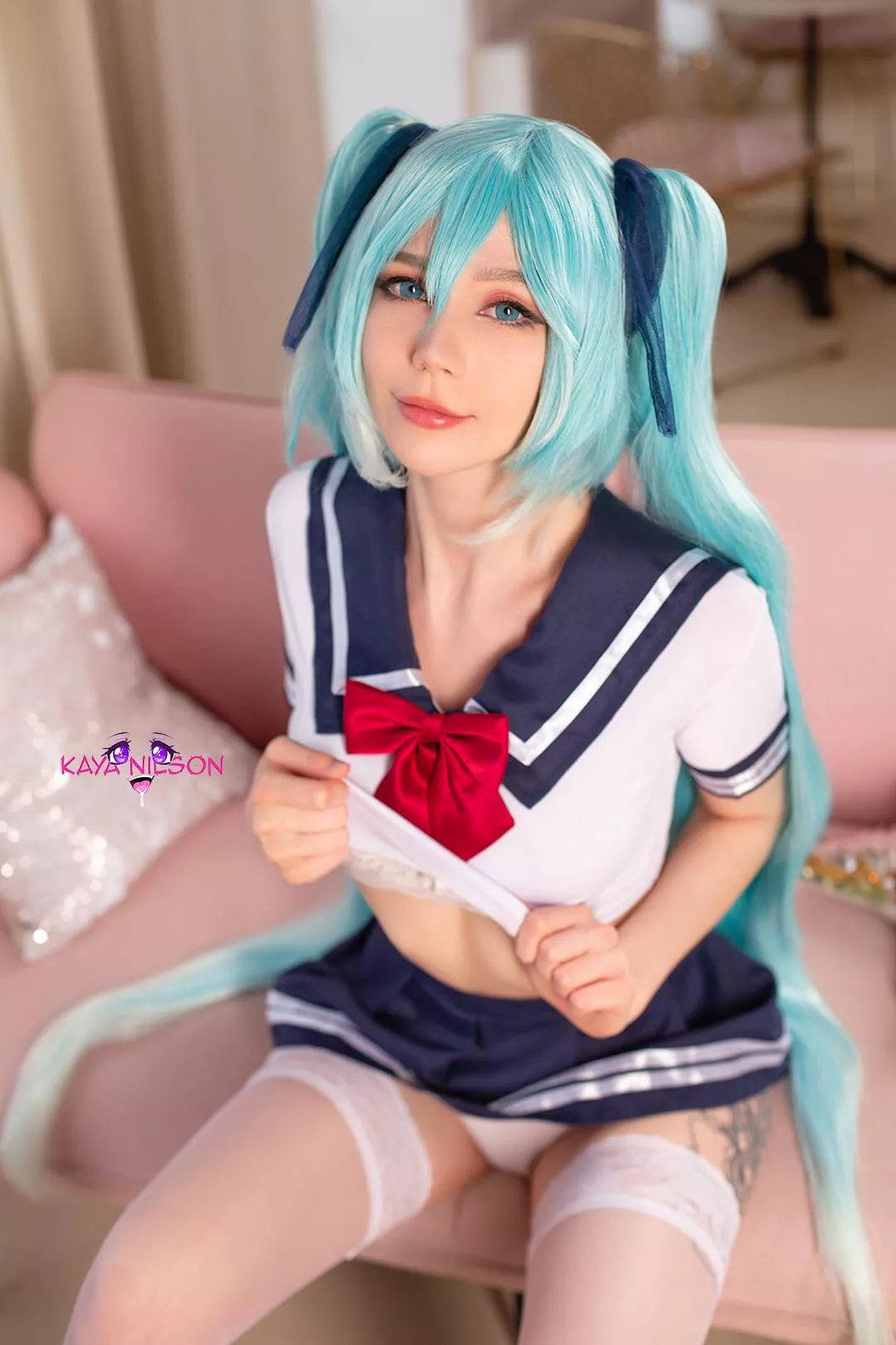 Miku Hatsune by Coconut Kaya Nilson posted by coconu_kaya_nilson