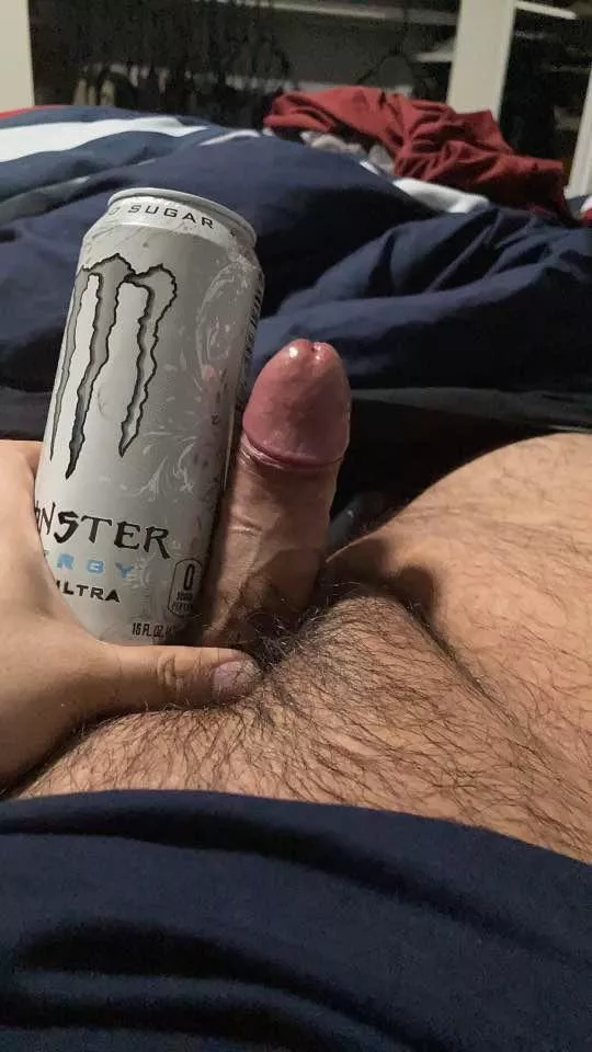 Monster can and a not so monster cock posted by LessThanThreeOK