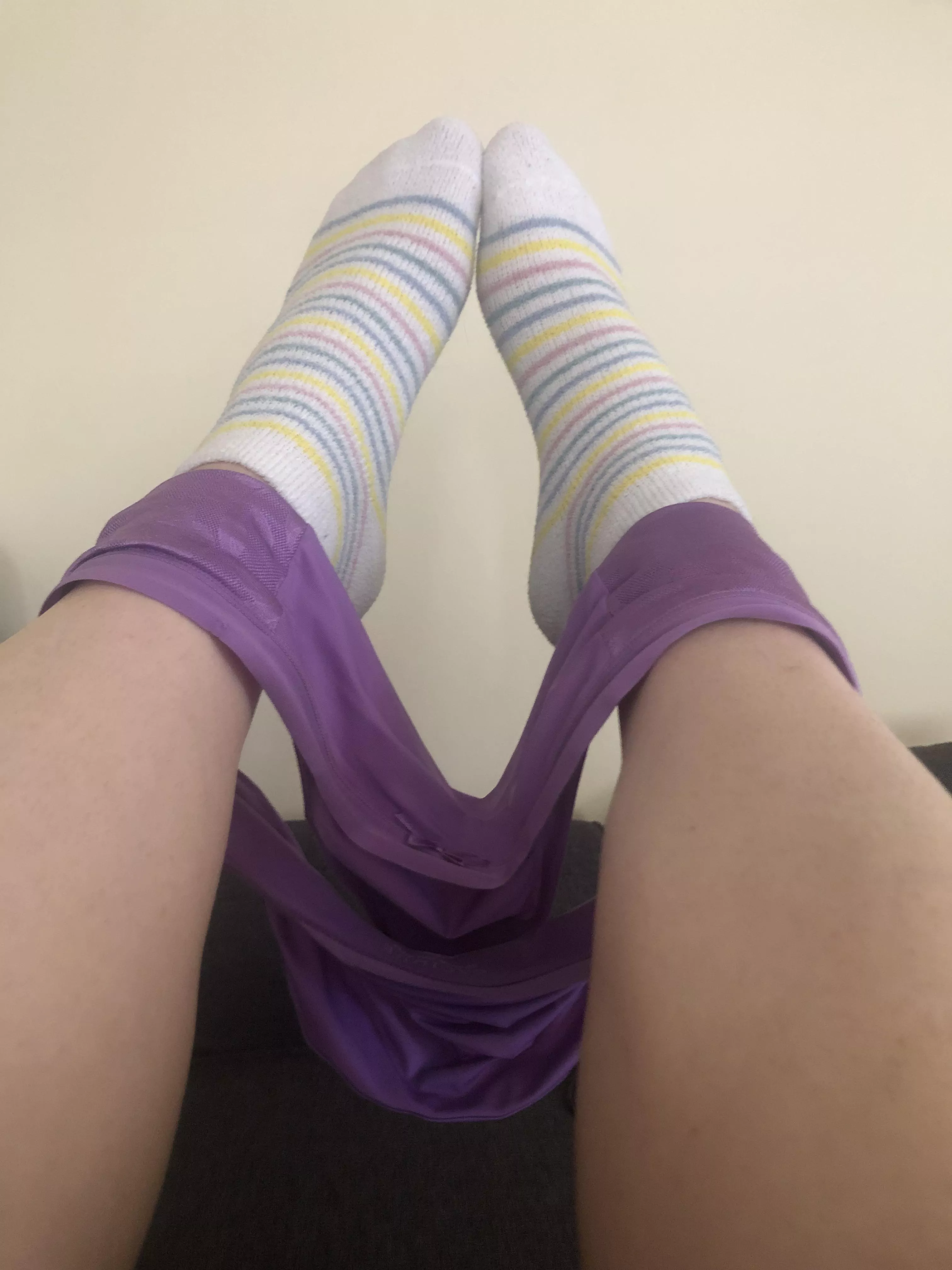 [mtF]Socks on, panties off posted by sabrina1030