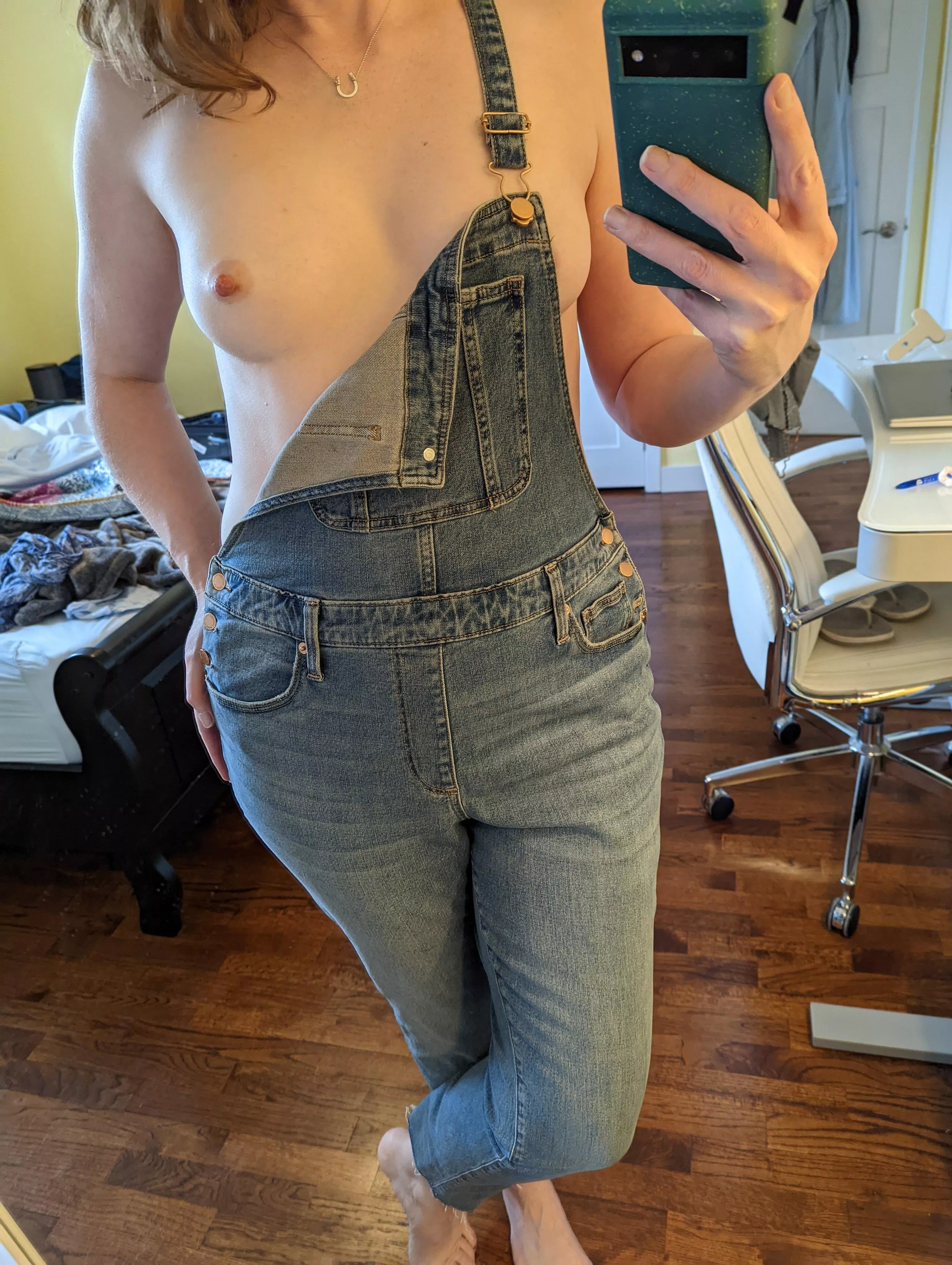 My bf requested overalls. whaddya think? posted by TOYST_OF