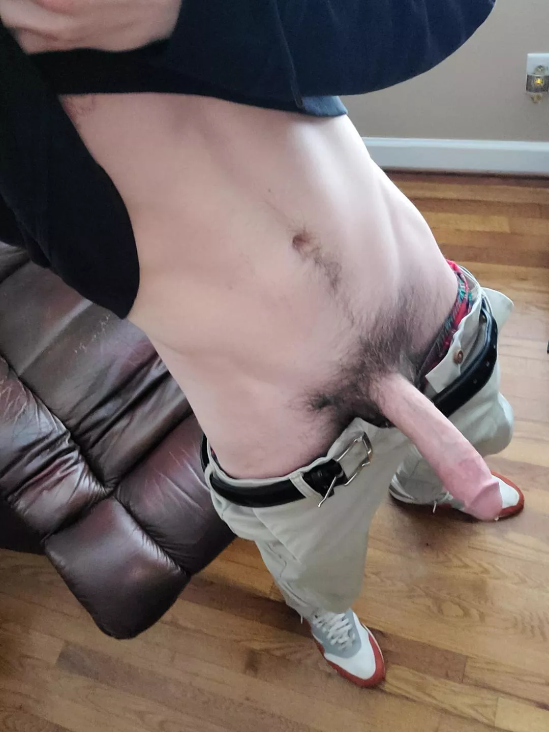 My big cock dripping cum posted by Foreign_Dust