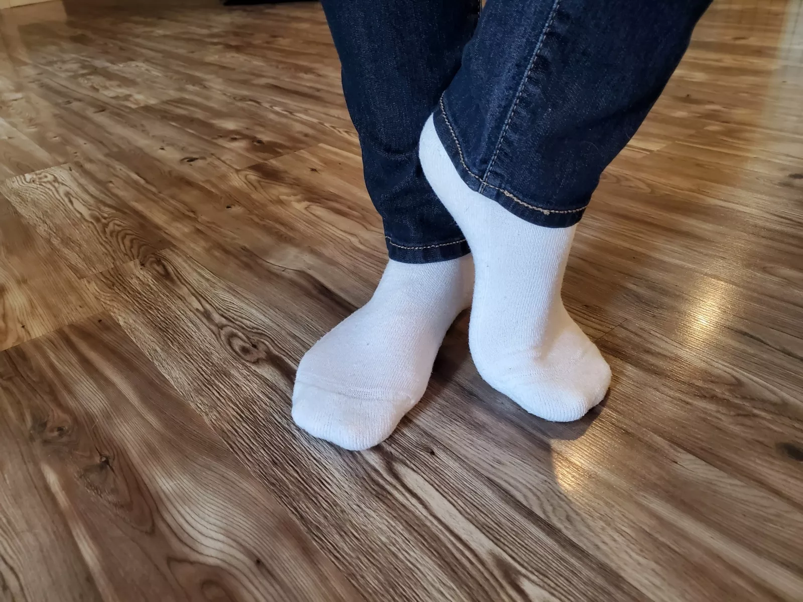 My boyfriend asked me to get this new pair dirty for him! ❤ [female] posted by only_feetpc2022