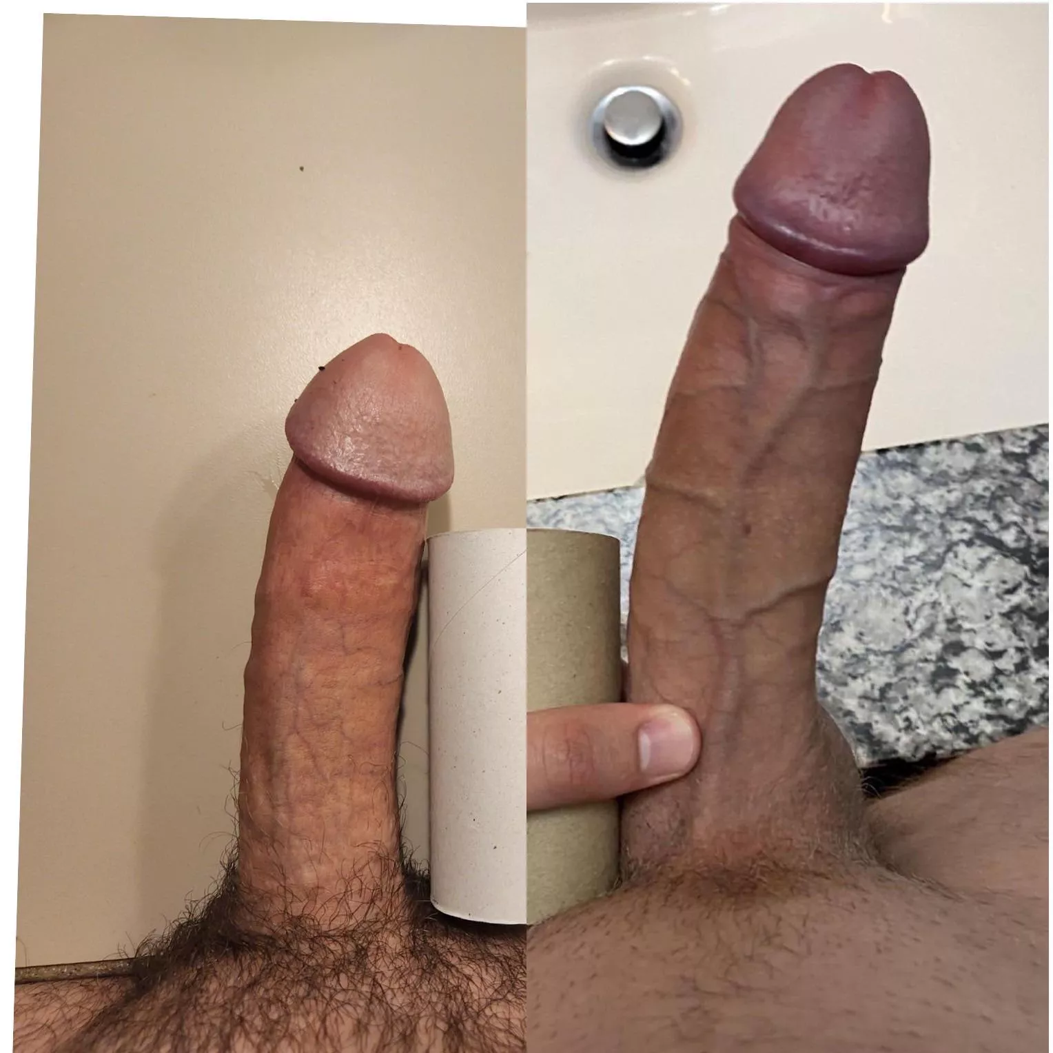 my cock next to a real cock posted by mofojones69