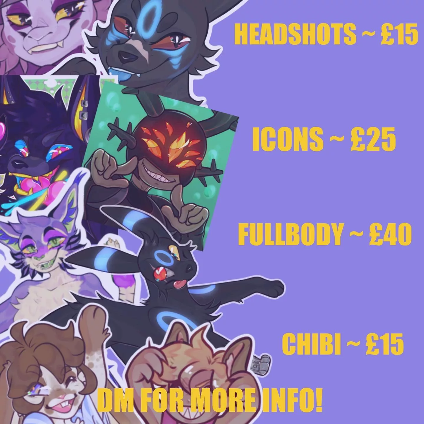 My commissions are open!! DM for more info <3 posted by 0rbitiiny