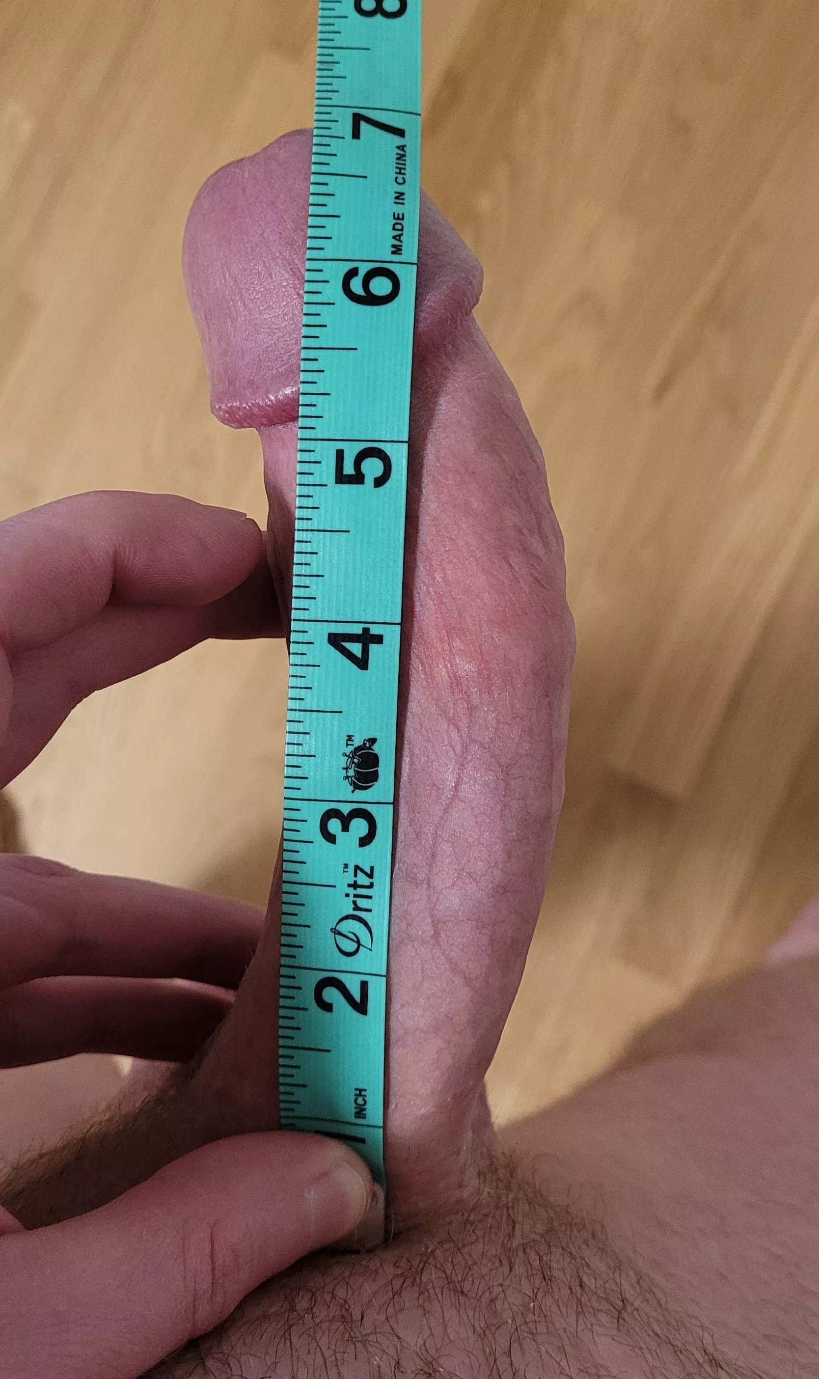 My erect measurement posted by pointstrike