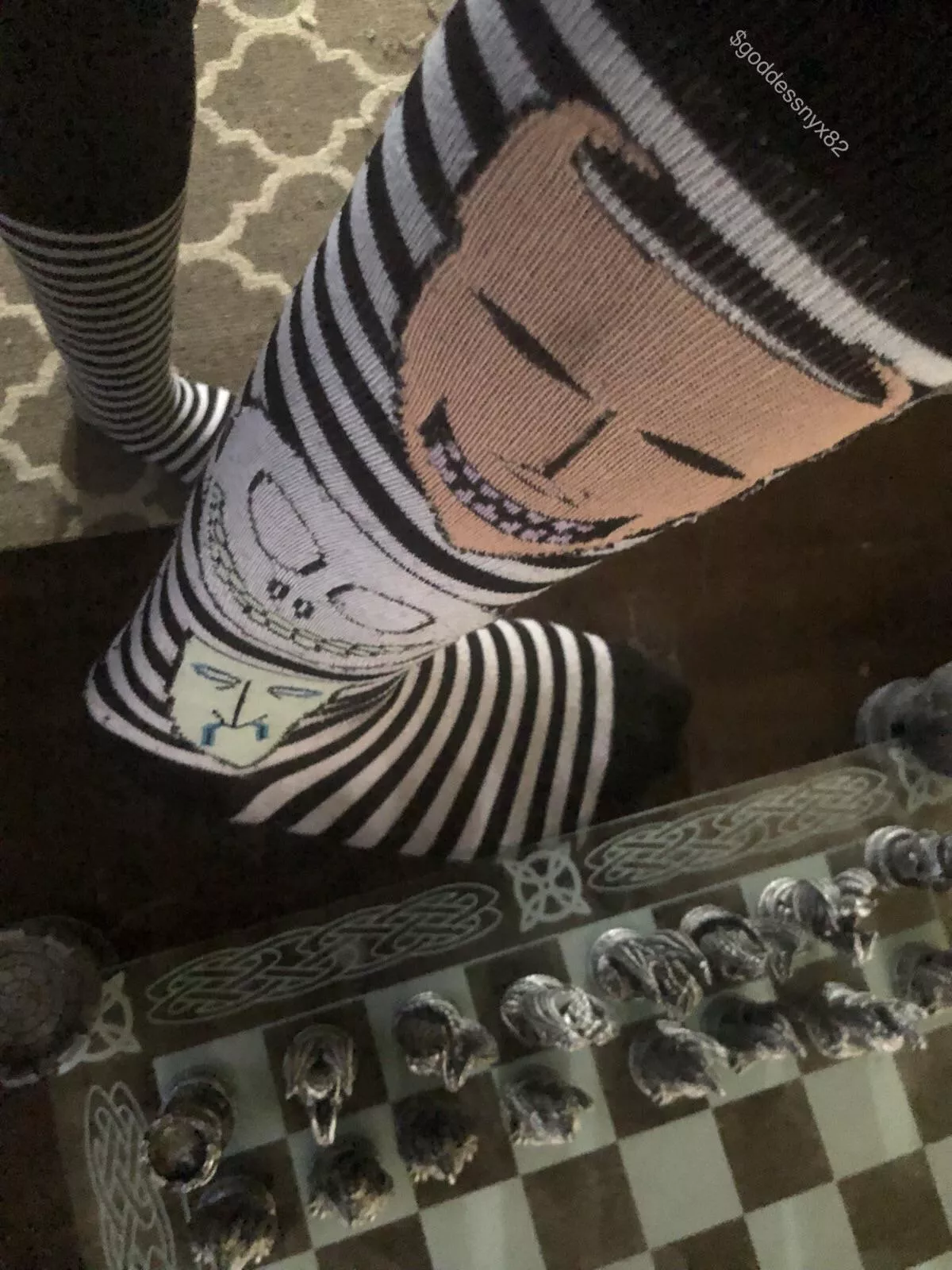 My favorite pair of socks 🖤 posted by SpookyBrat82