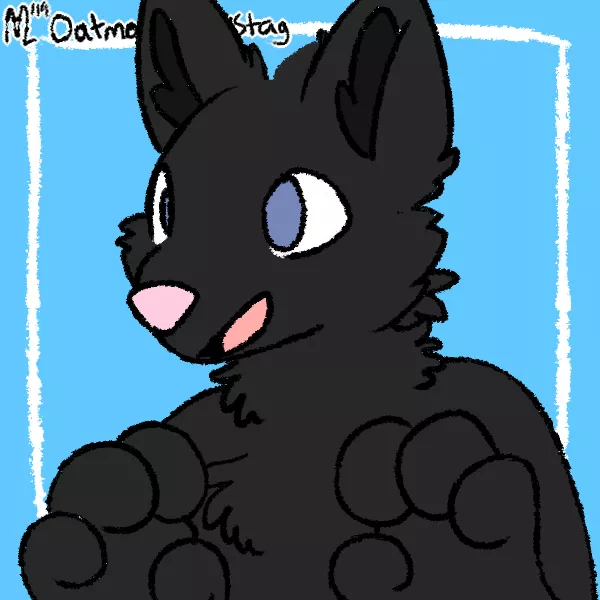 My fursona Butters posted by Flamingbutters14