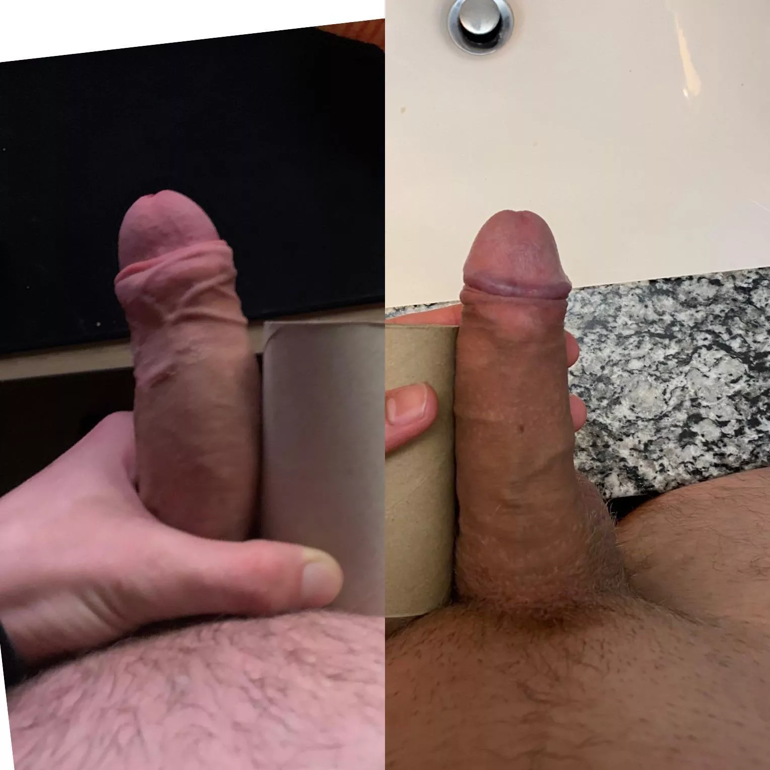 My hard cock is exactly the same size as rust-85â€˜s softie. I feel so small. posted by john000117