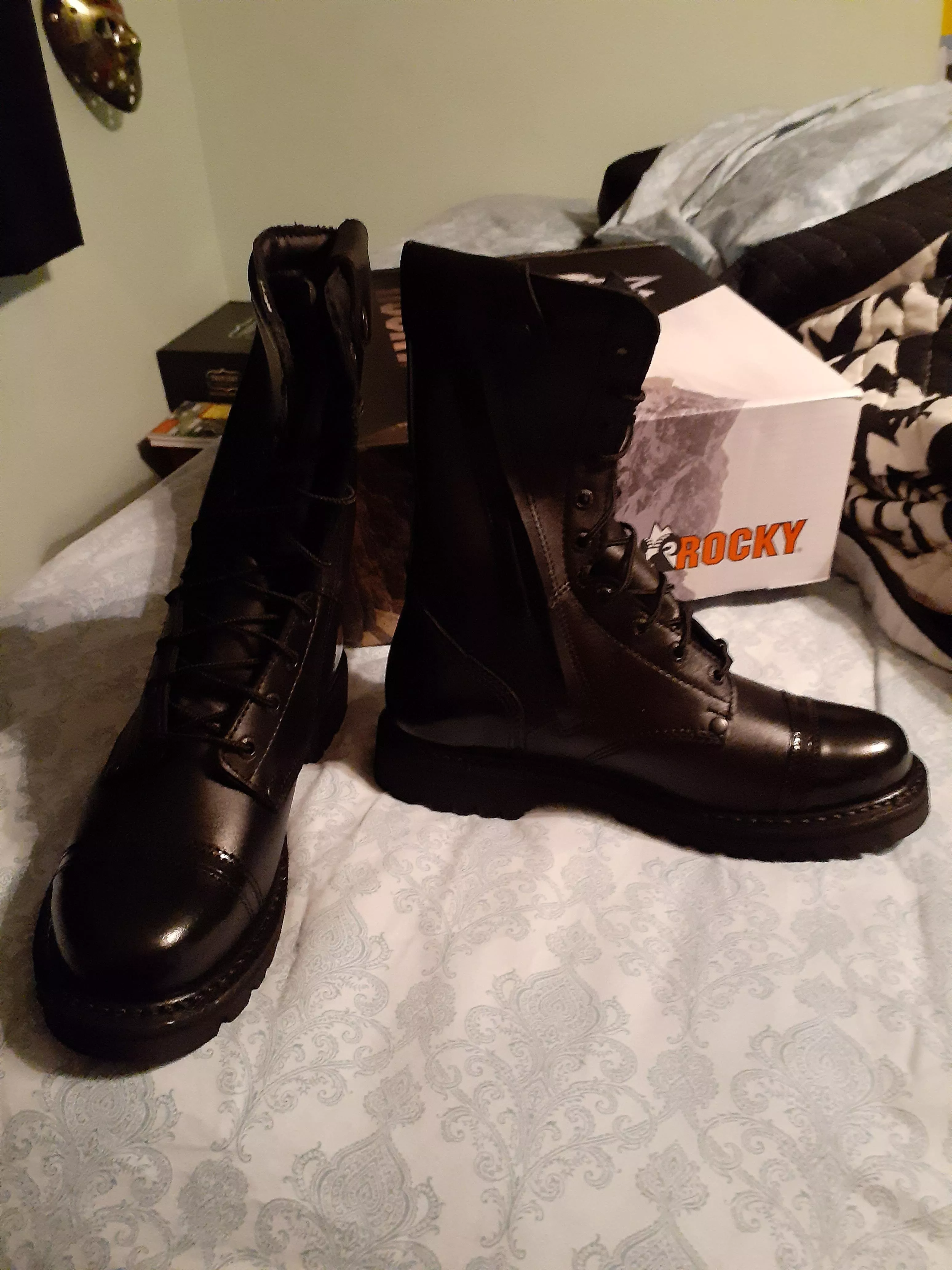 My new Rocky Paratrooper boots posted by Physical-Battle-2032