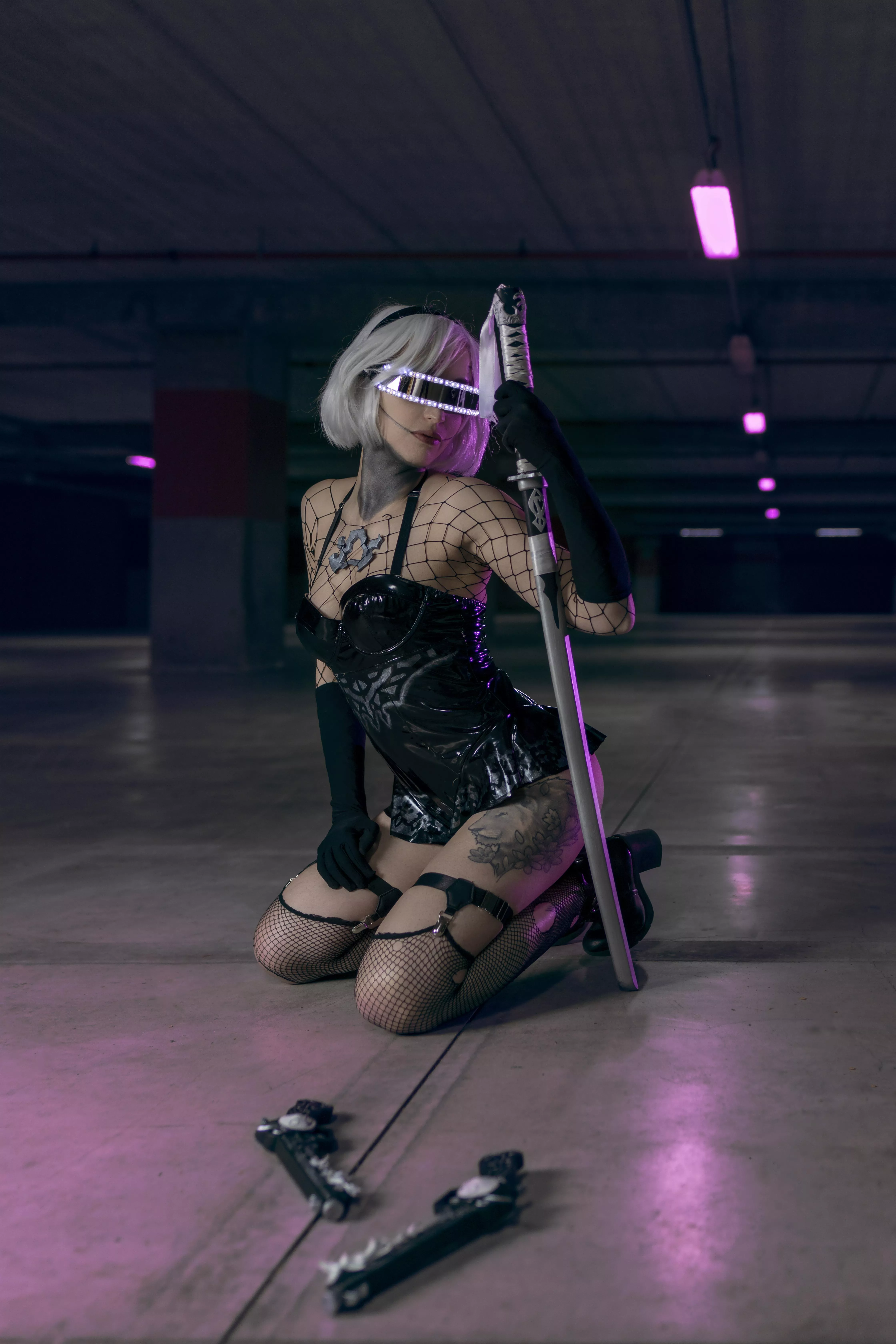 My Nier Automata x Cyberpunk 2077 cosplay (ely.mango) posted by elymango