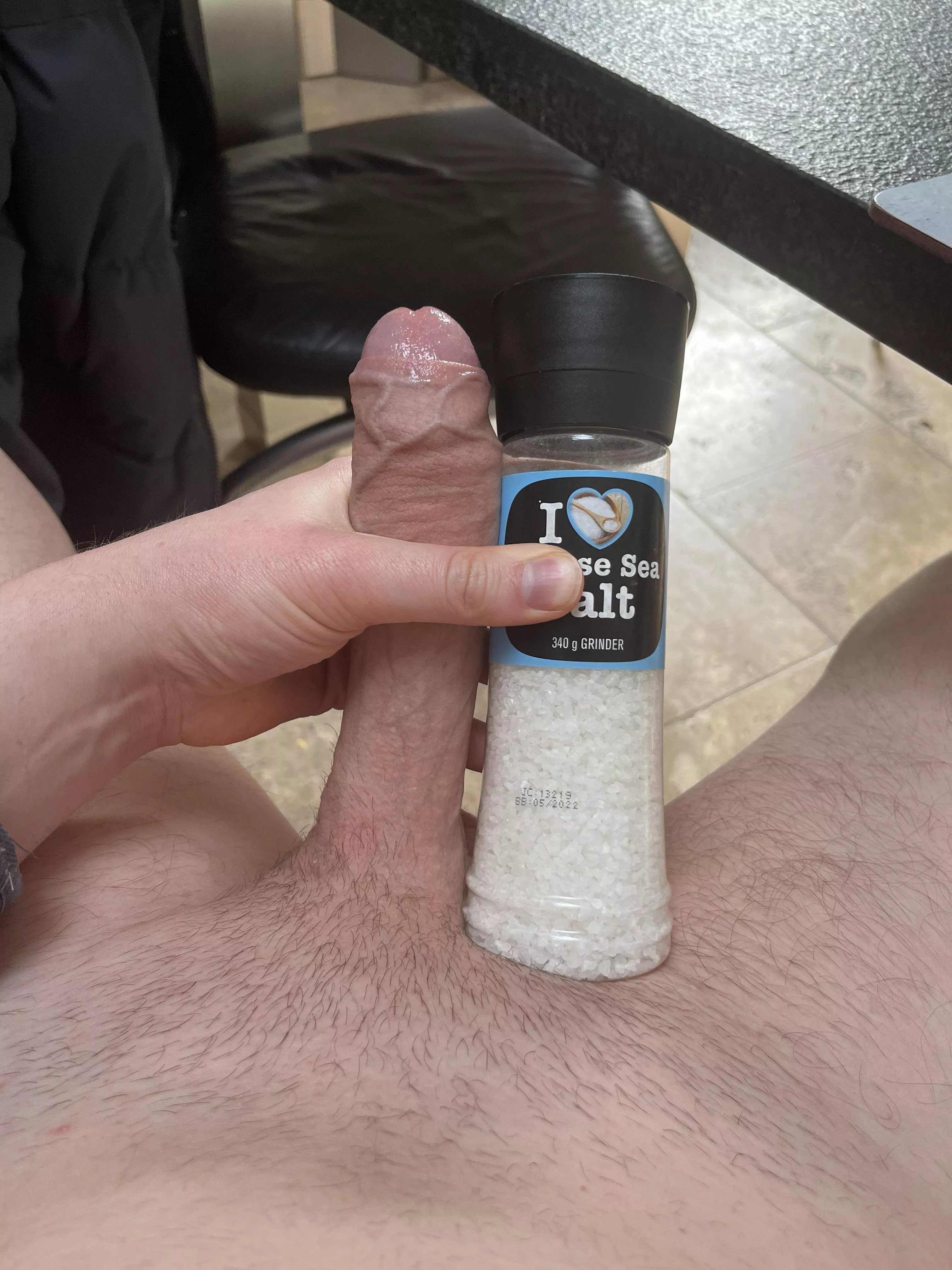 My penis vs salt grinder ðŸ§‚ posted by BF1989