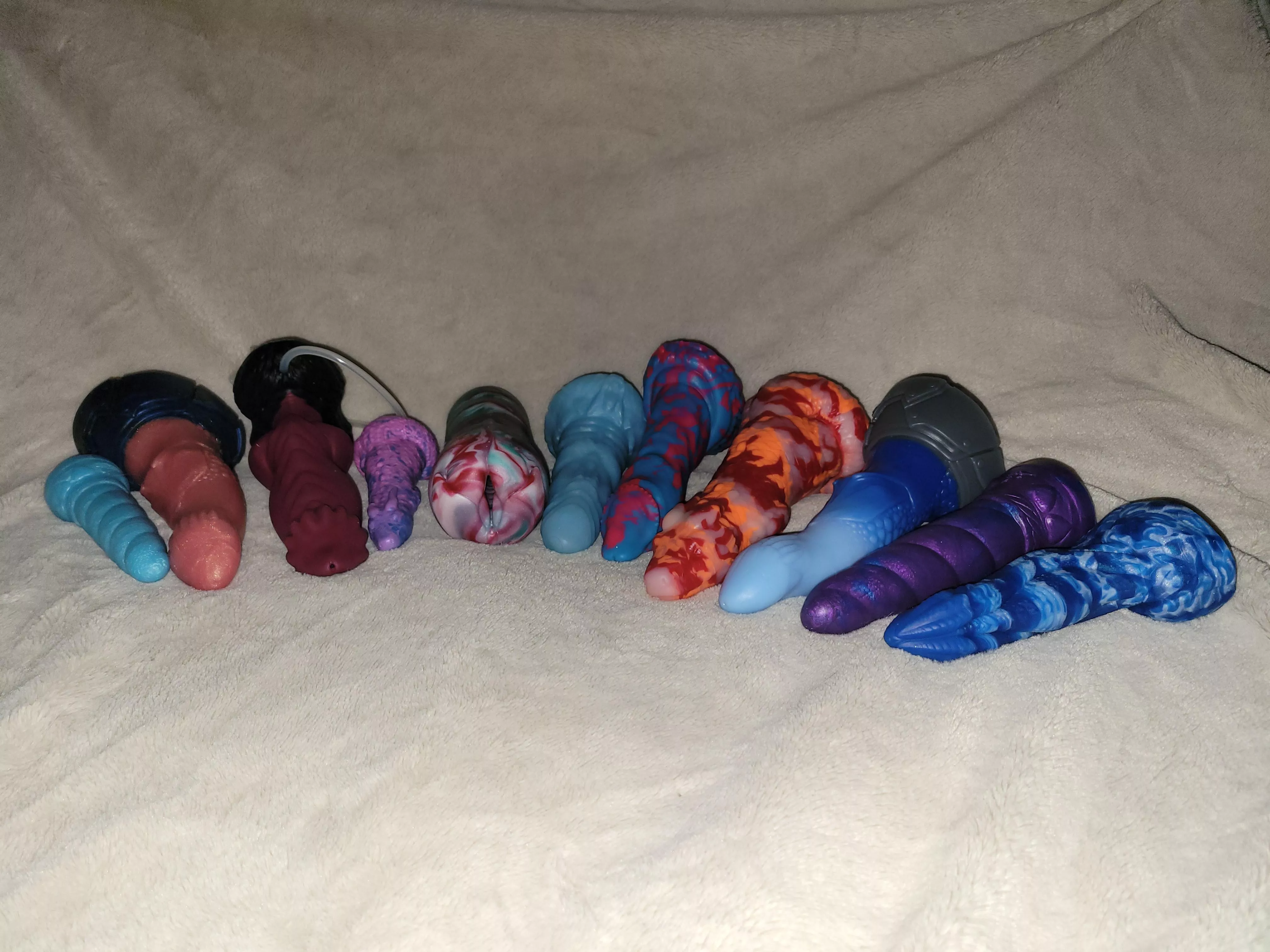 My wife's ever growing collection. posted by Azurephoenix86