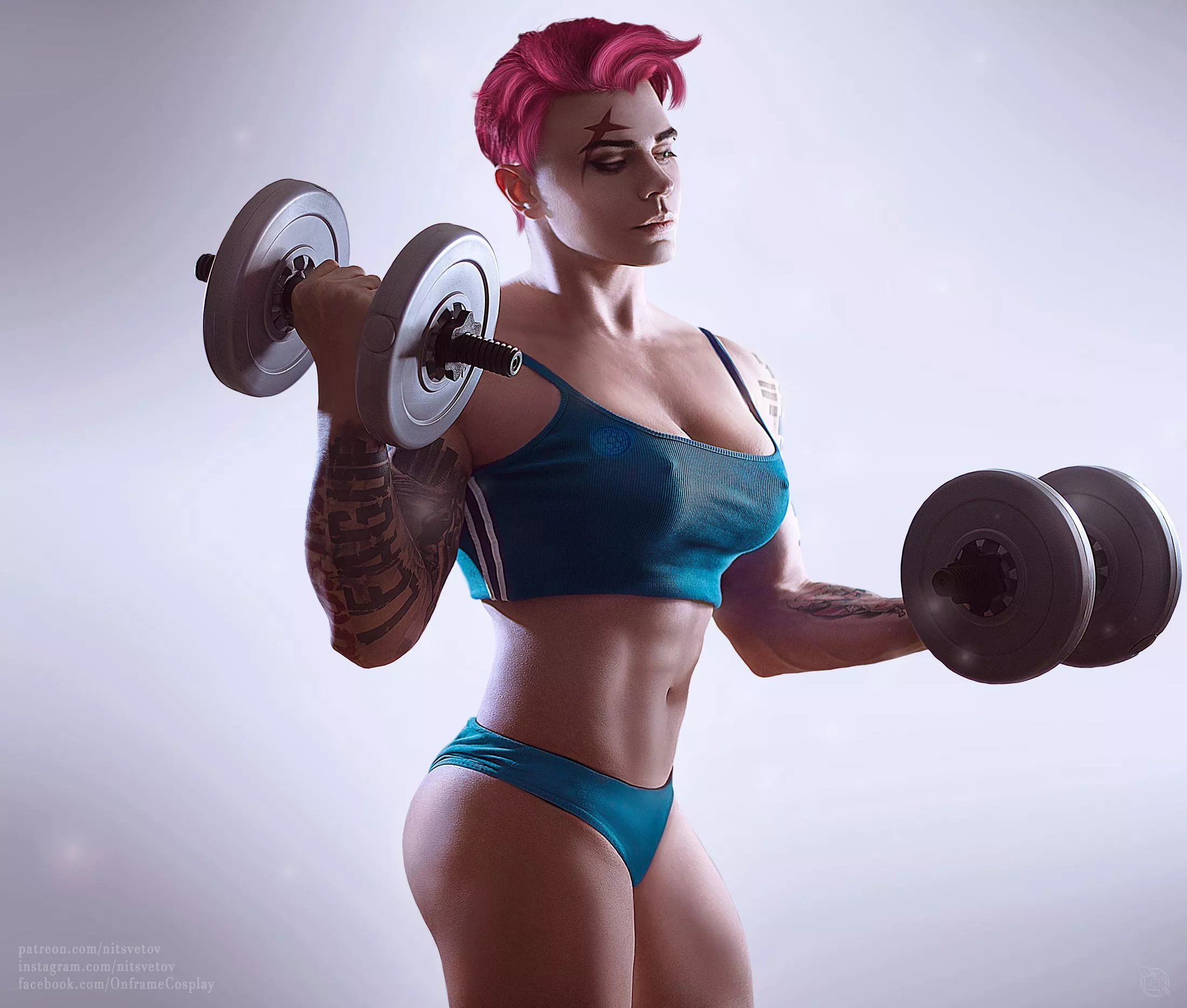 My Zarya from overwatch cosplay posted by Nitsvetov