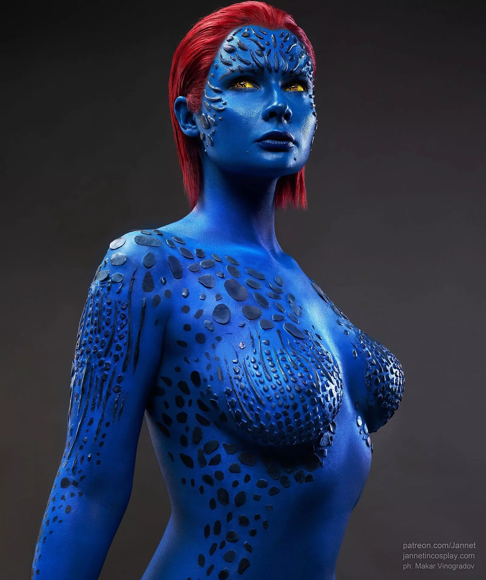 Mystique, by JannetIncosplay.~ posted by JannetIncosplay