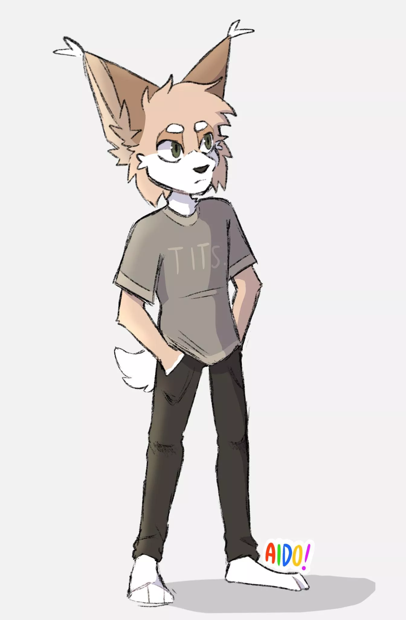 never posted before aha- here's my fursona Levy! (art by me :D) posted by AidoGator