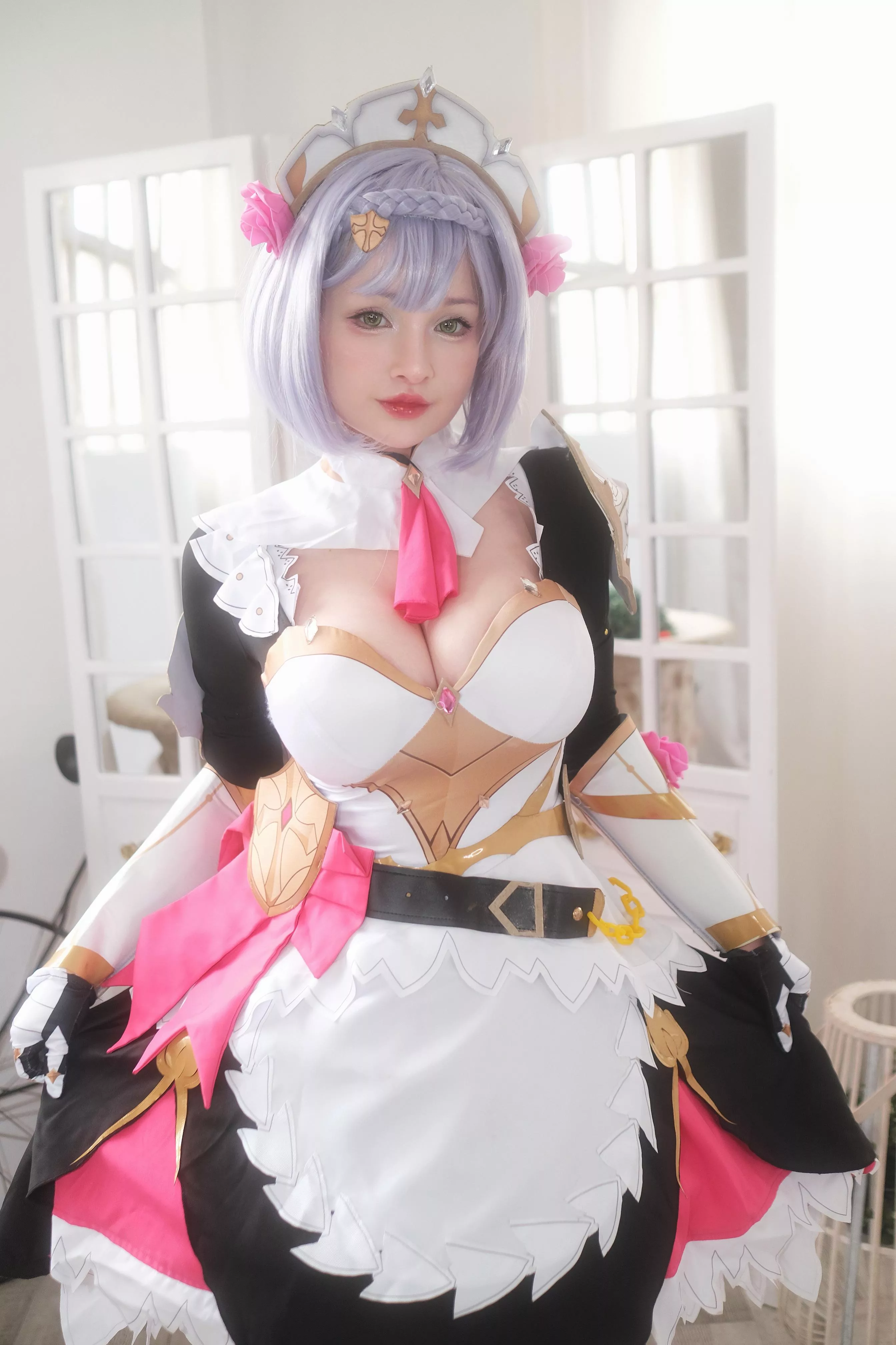 Noelle cosplay from Genshin Impact by Hidori Rose posted by Hidori_Rose