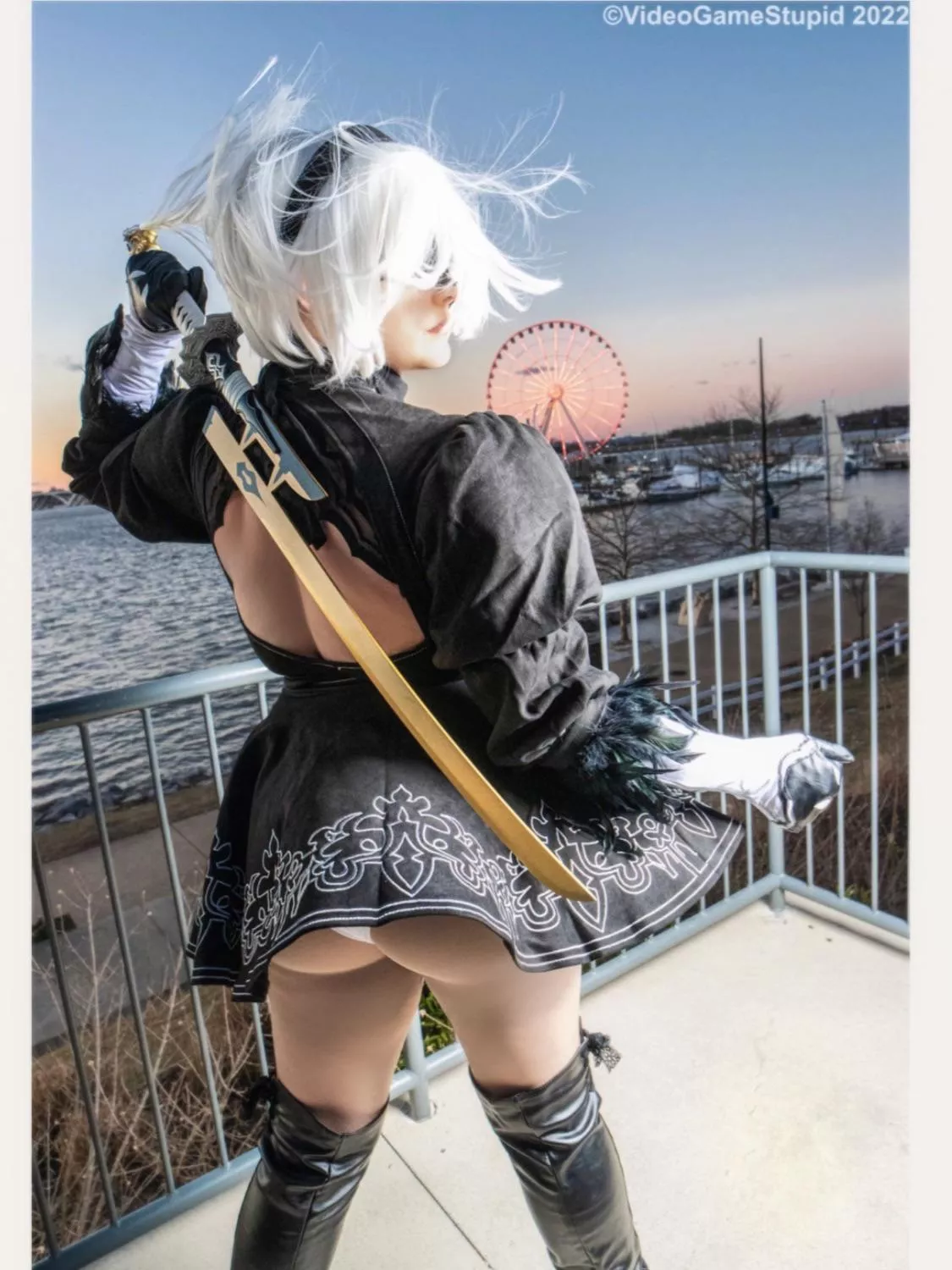 Not the best 2b, but the location and the sword are two things I got right in this pic posted by lonlonlegalizeranch