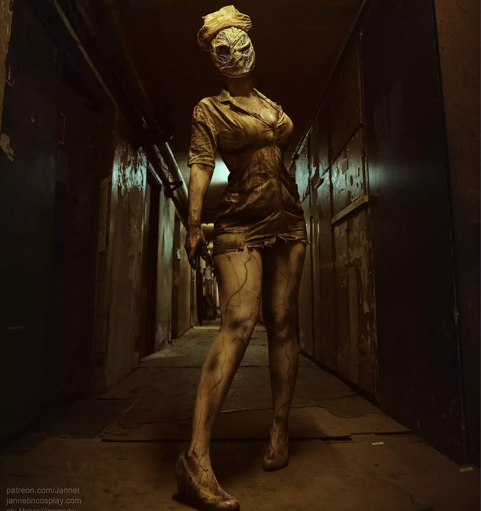 Nurse (Silent Hill), cosplay by JannetIncosplay.~ posted by JannetIncosplay