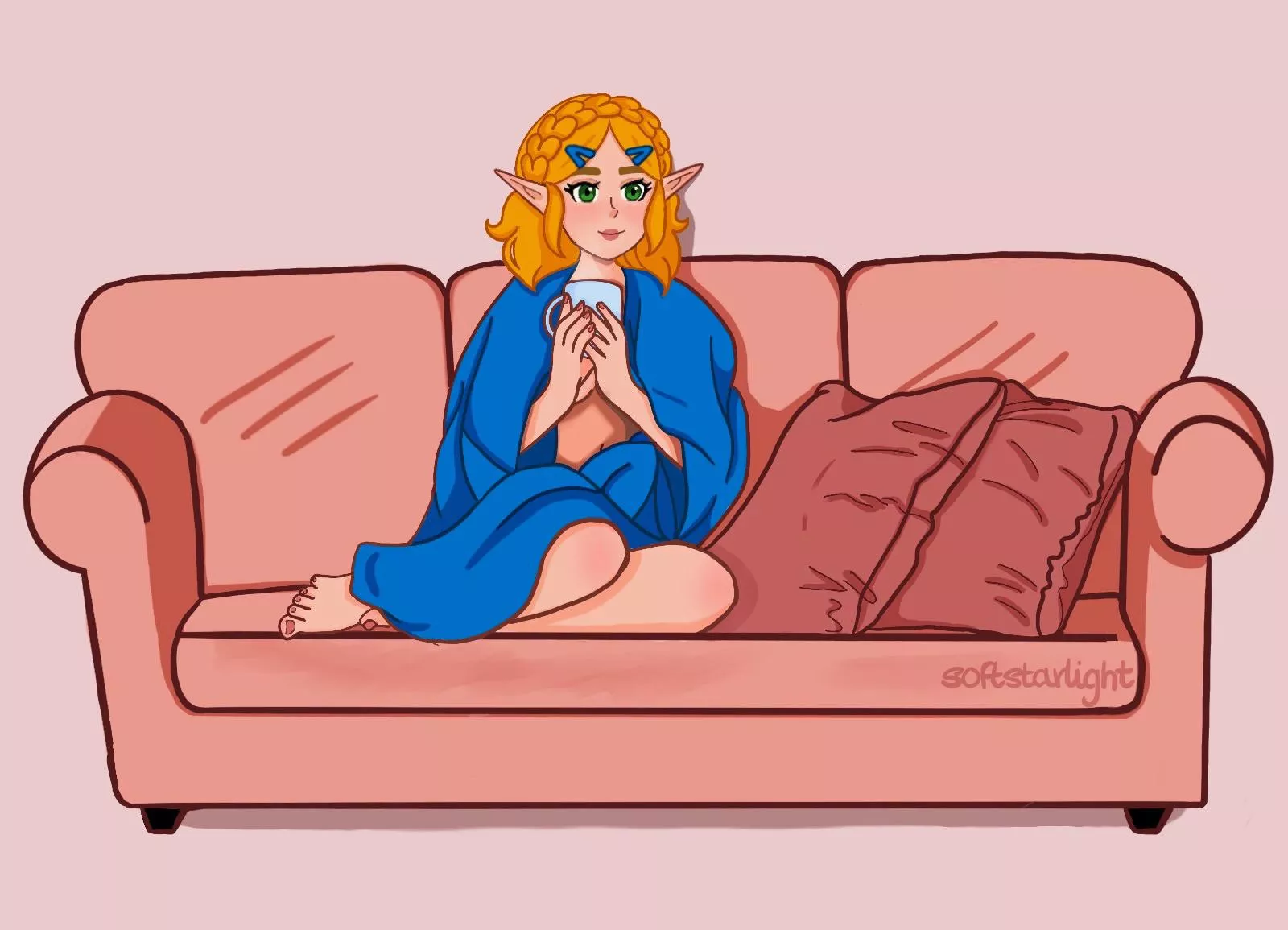 [OC] All you need is a blanket posted by softstarlight_