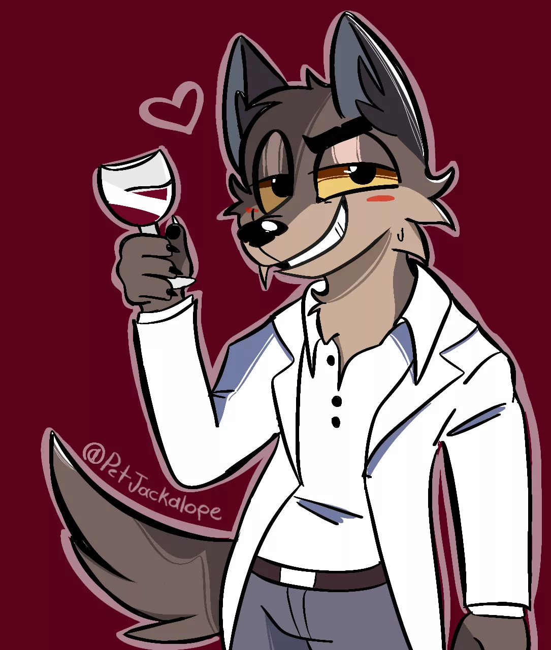 [OC] Mr. Wolf from The Bad Guys posted by pinkfaun