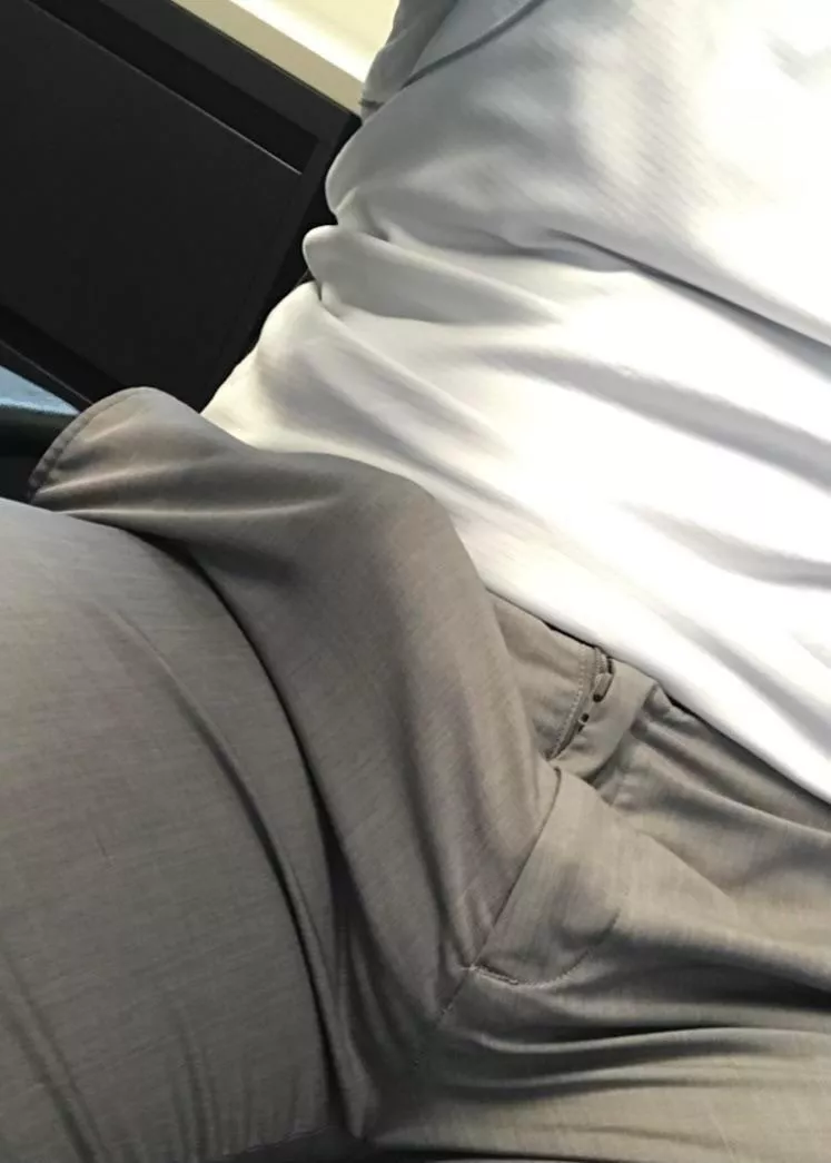 Office bulge…what would you do? nudes 