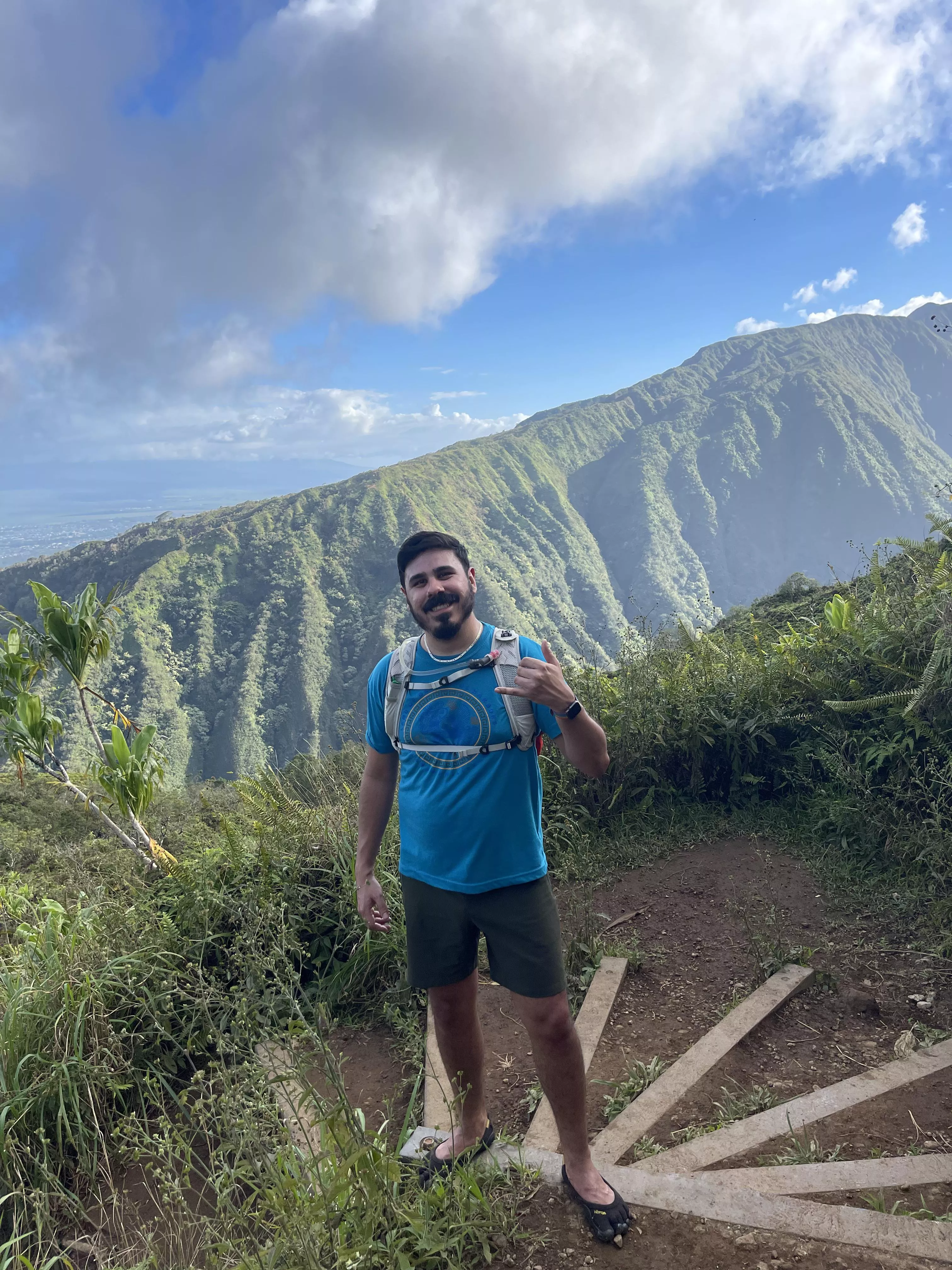 On a hike in one of my favorite places in the world, Maui, HI posted by lilbabyshark