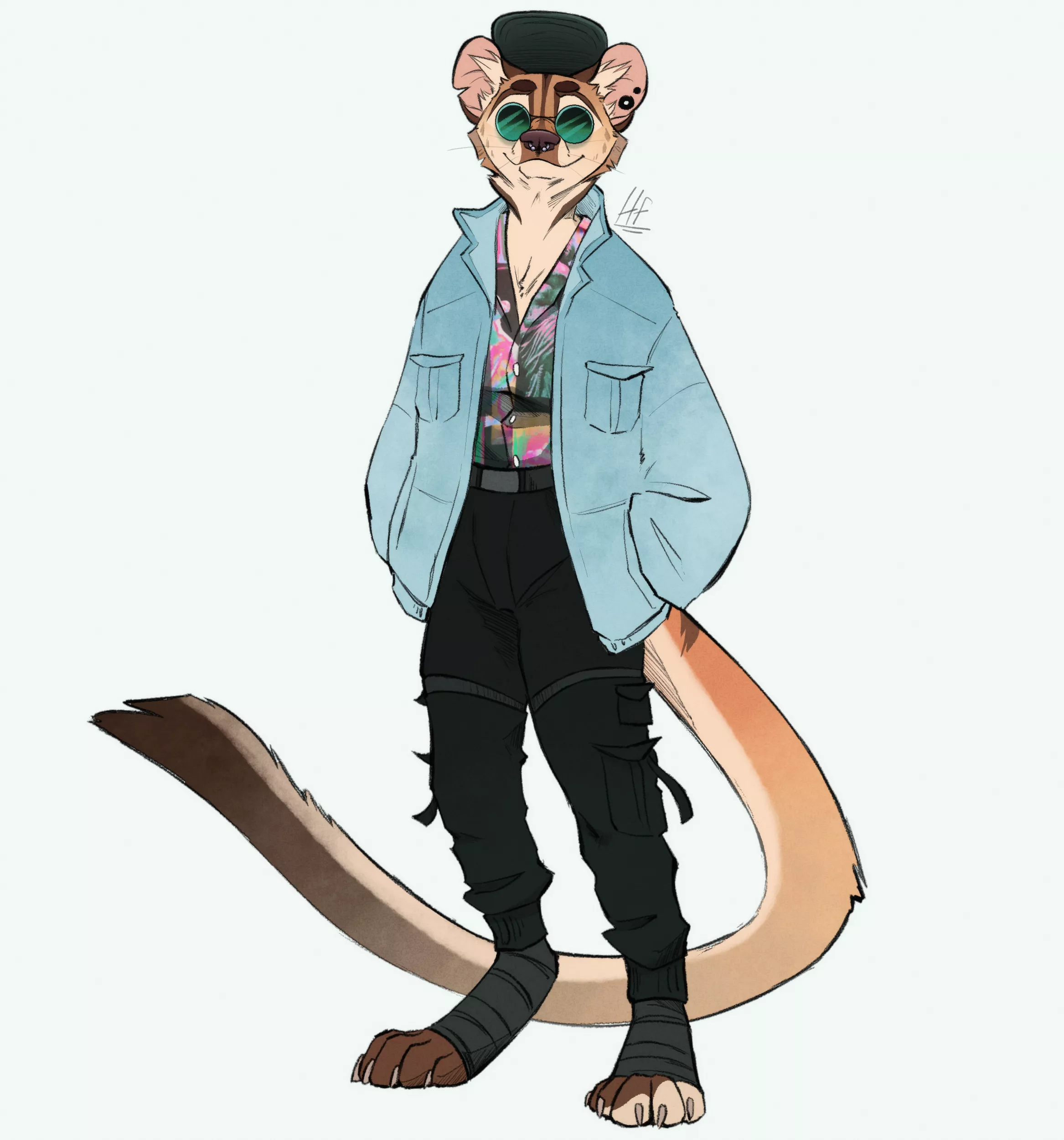 One of my favorite outfits on my sona, Reen :p [art by me, @heretic.fox on Instagram] posted by 1ratamo1