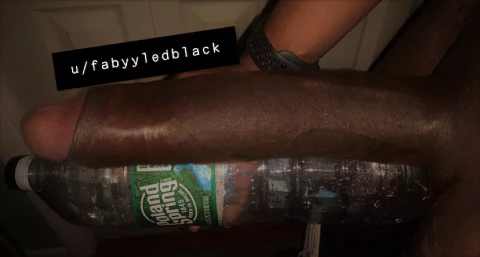 Over 1 liter of uncut big black cockðŸ†ðŸ’ªðŸ¿ posted by fabyyledblack