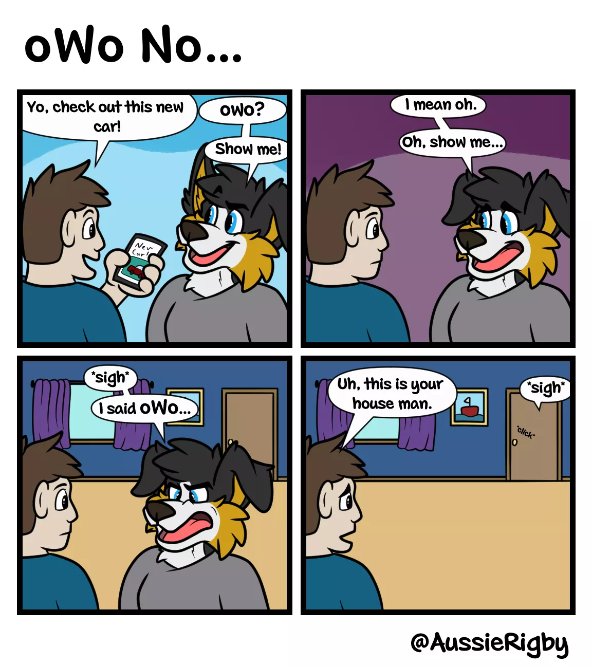 'oWo' no... posted by AussieRigby