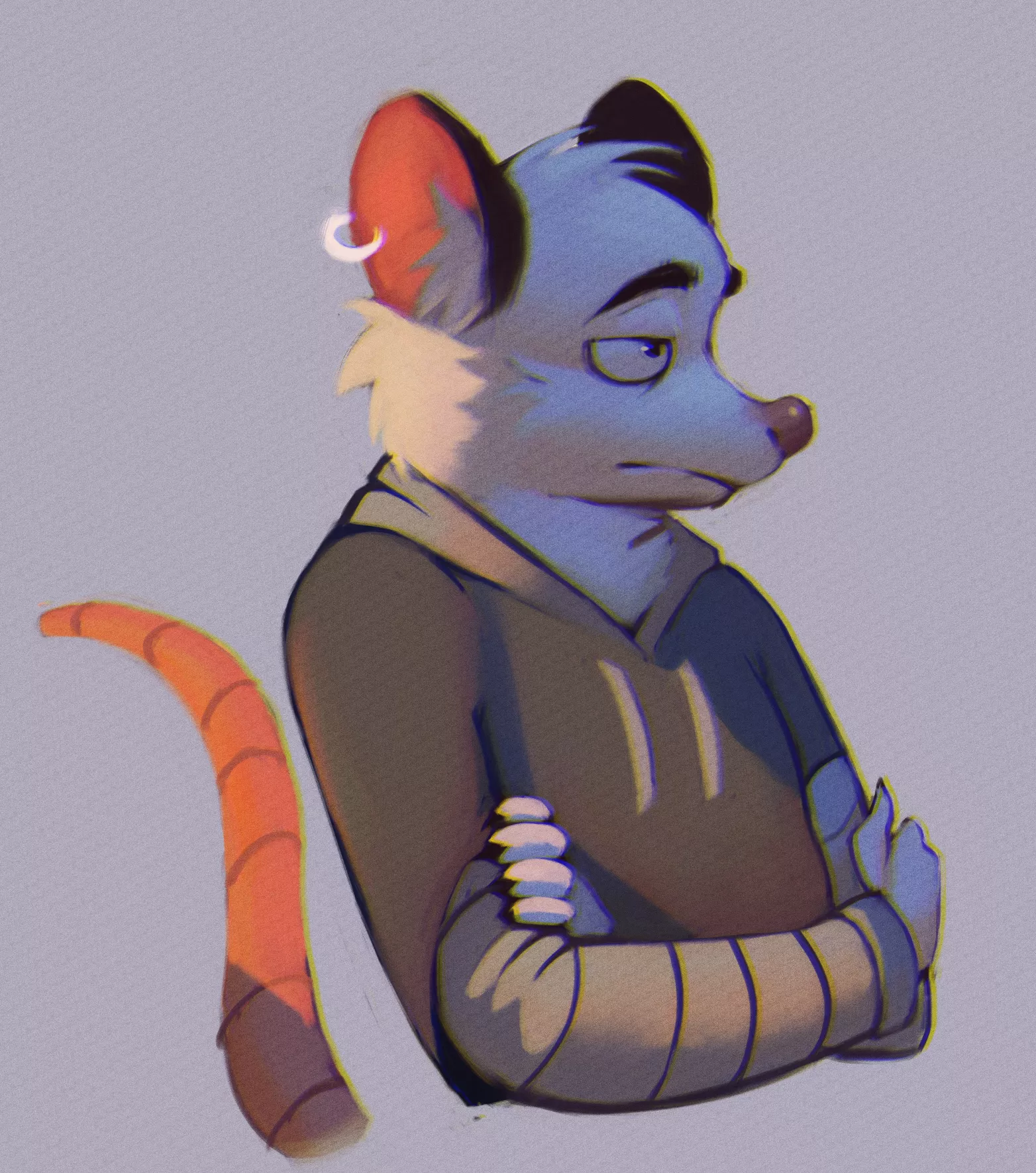 possum! (by me) posted by Tanukito