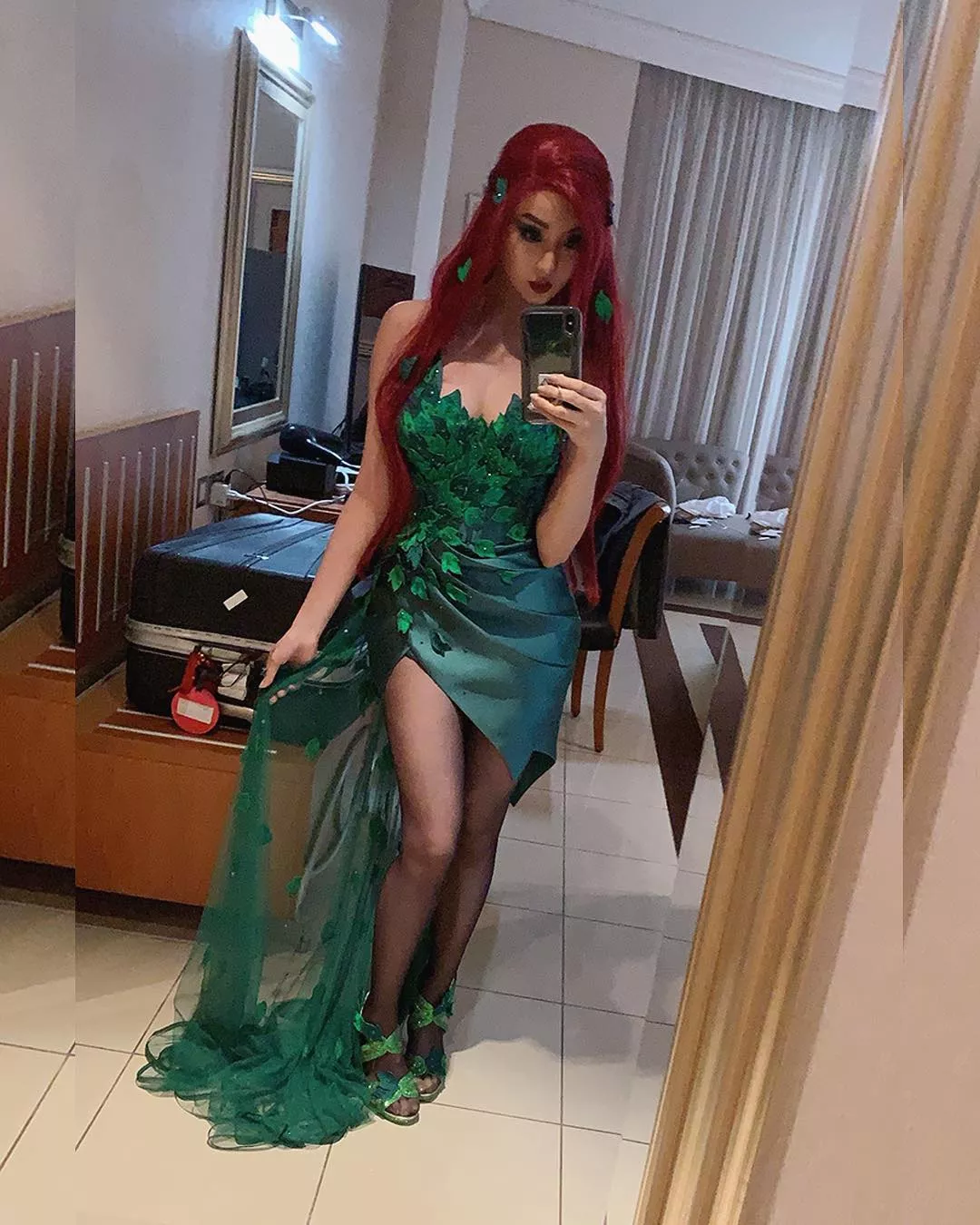 pretty poison ivy cosplay posted by FreezeSirus