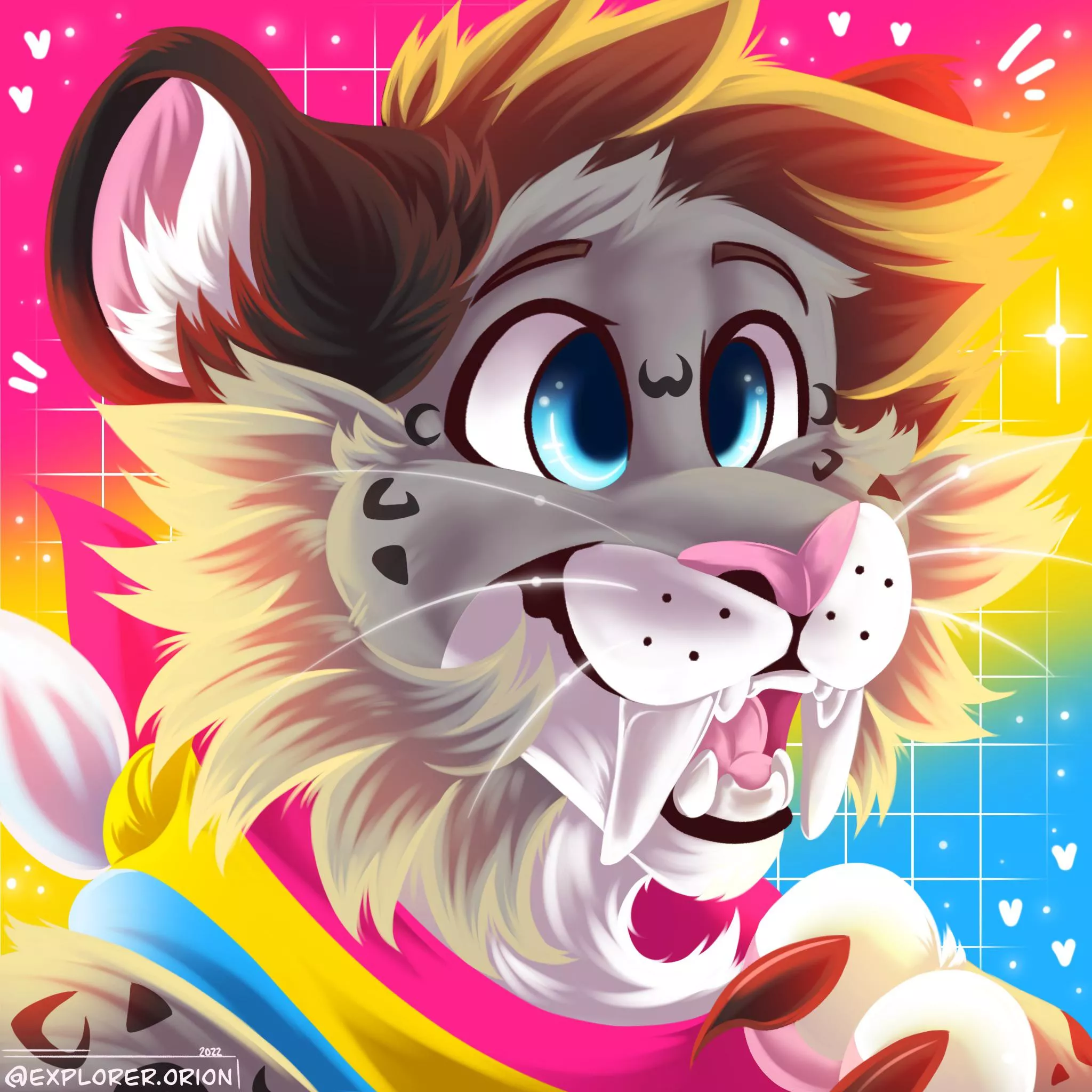 Pride icon commission open 🏳️‍🌈 (Art by me) posted by ExplorerOrion