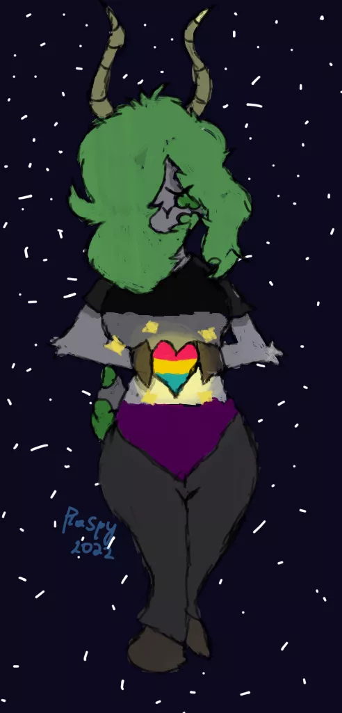 Pride Moment (Art by me) posted by RasputimKip