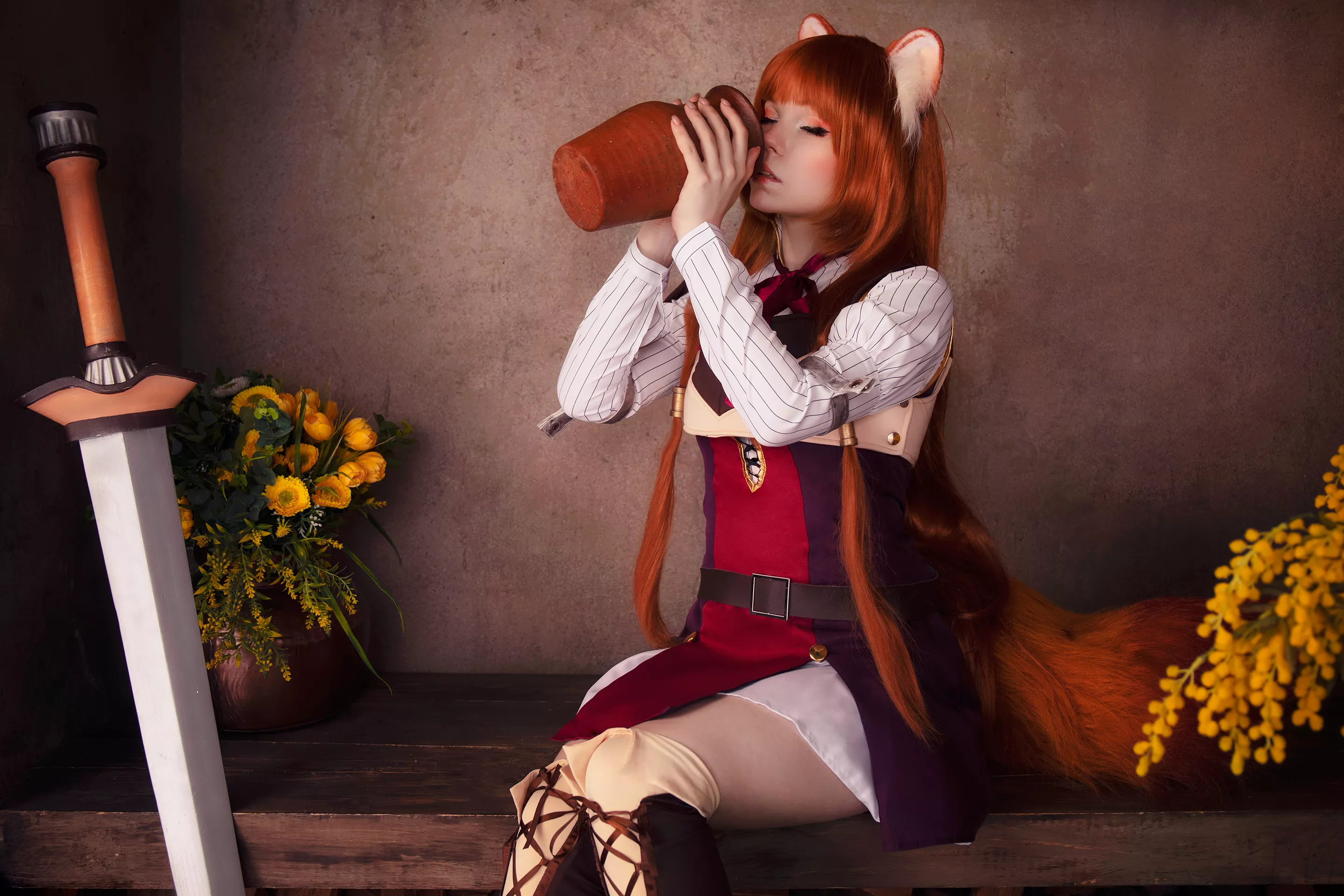 Raphtalia cosplay posted by Caticornplay