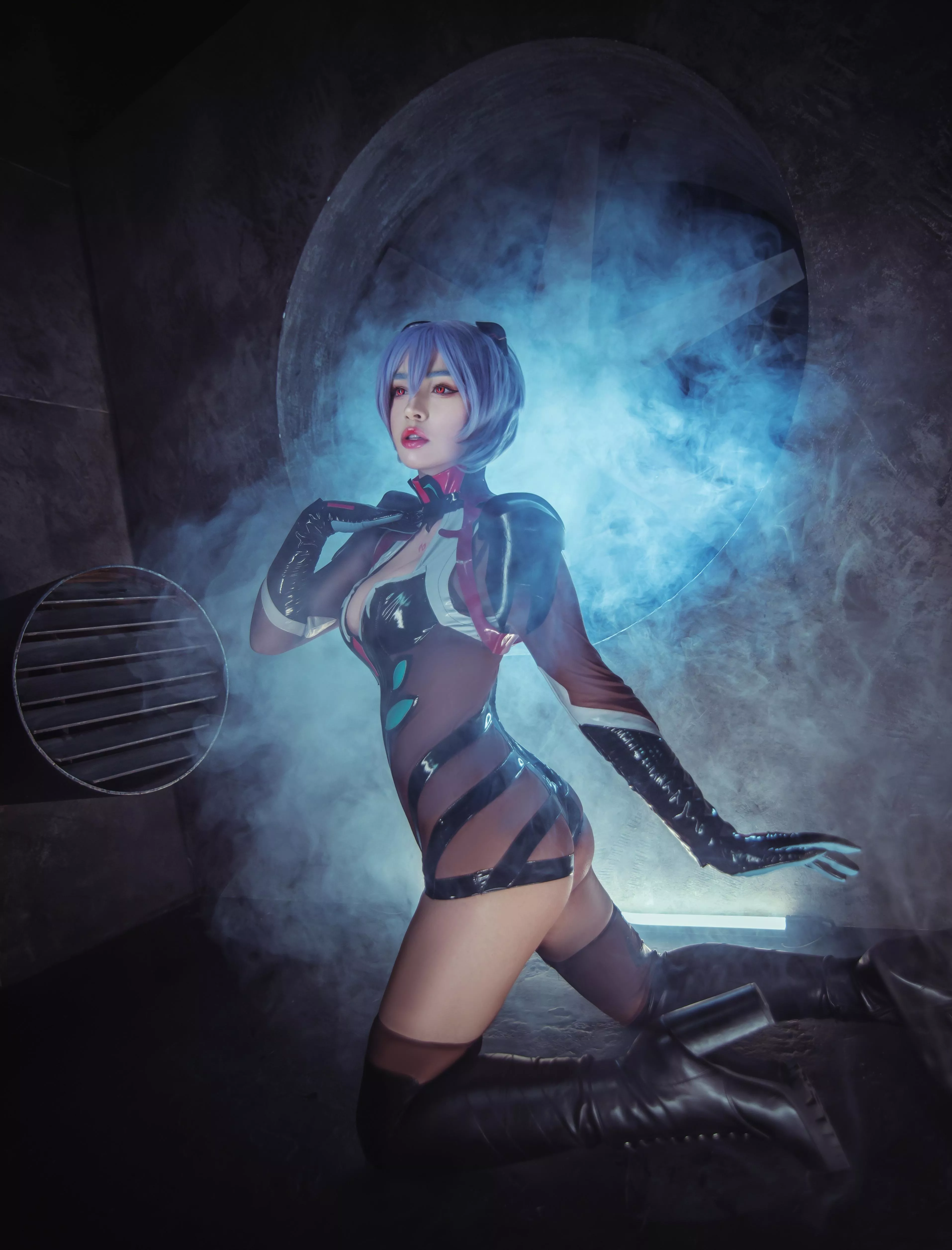 Rei Ayanami by @_sooyoungg Should I post more photos like this? posted by _sooyoungg