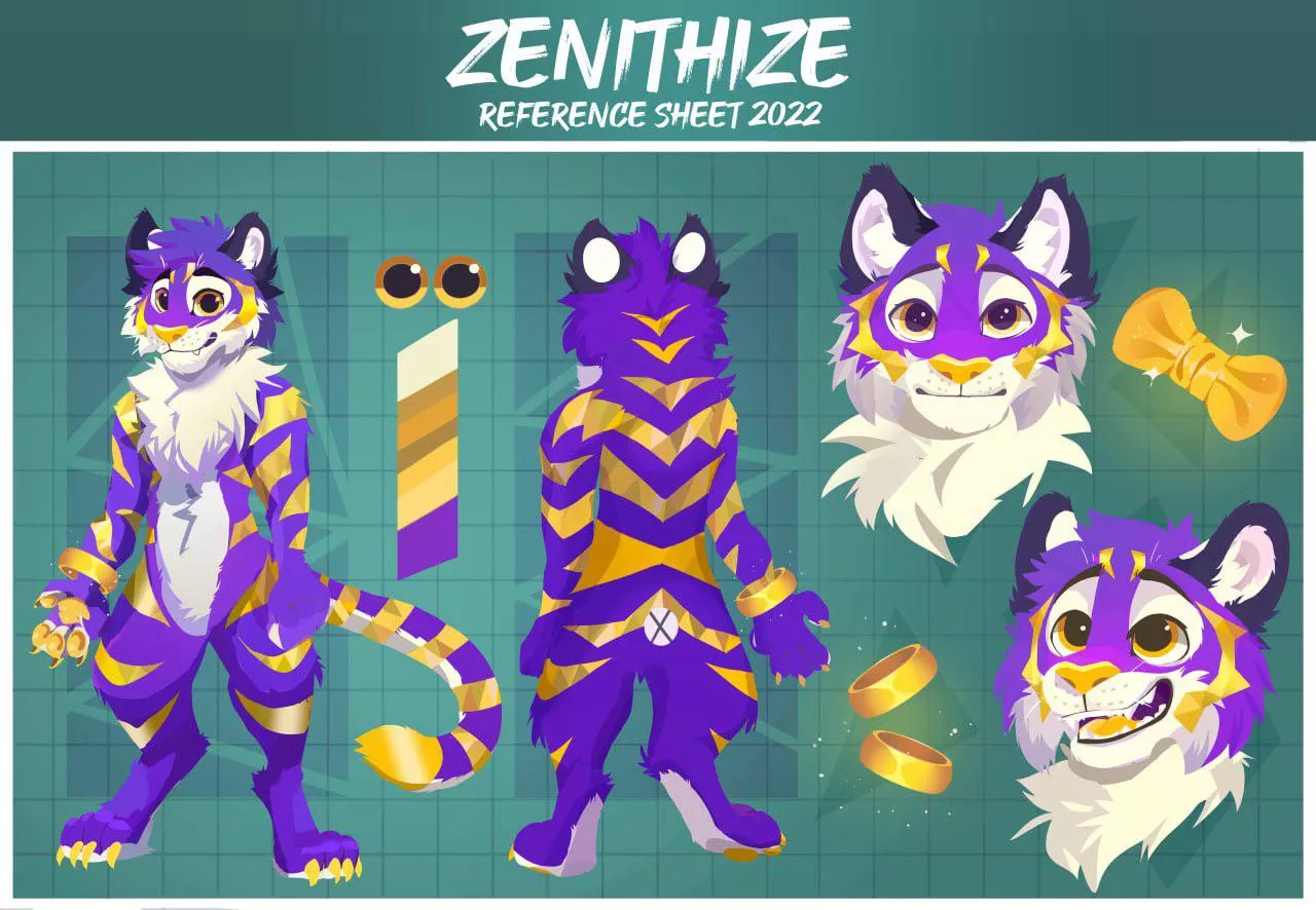 Roast my fursona posted by Zenithize