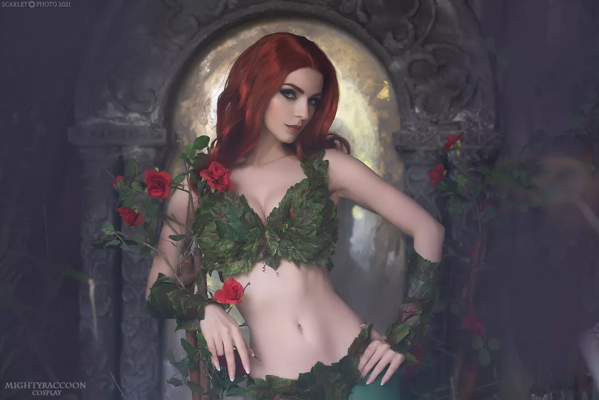 [Self] MightyRaccoon as Poison Ivy: Secret Garden cosplay set ~ posted by mightyraccoon