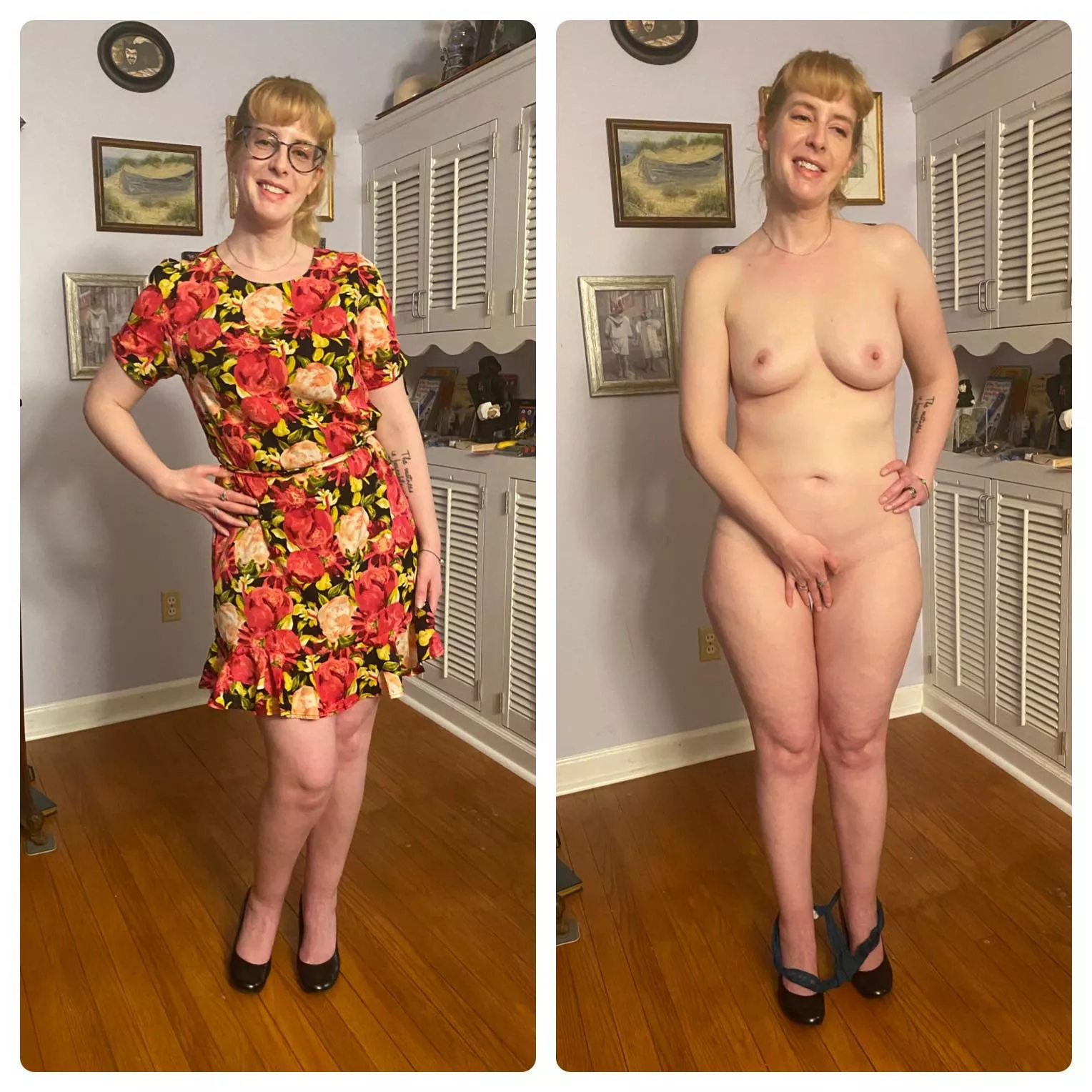 Showing (and taking) off my new spring dress posted by kittychristiansen