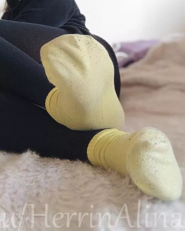 smelly yellow socks for you 😉 posted by HerrinAlina