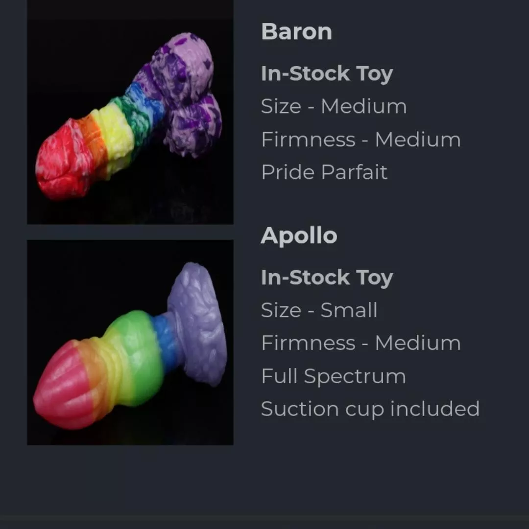 So happy I got these two from the drop, nervous/excited about baron's size though... Happy Pride everyone! posted by jon_locke19