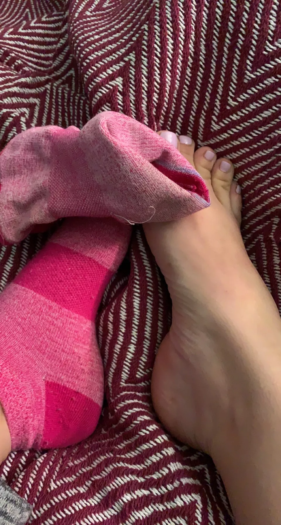 Socks Are Always the First To Come Off [Female} posted by lexieadams_