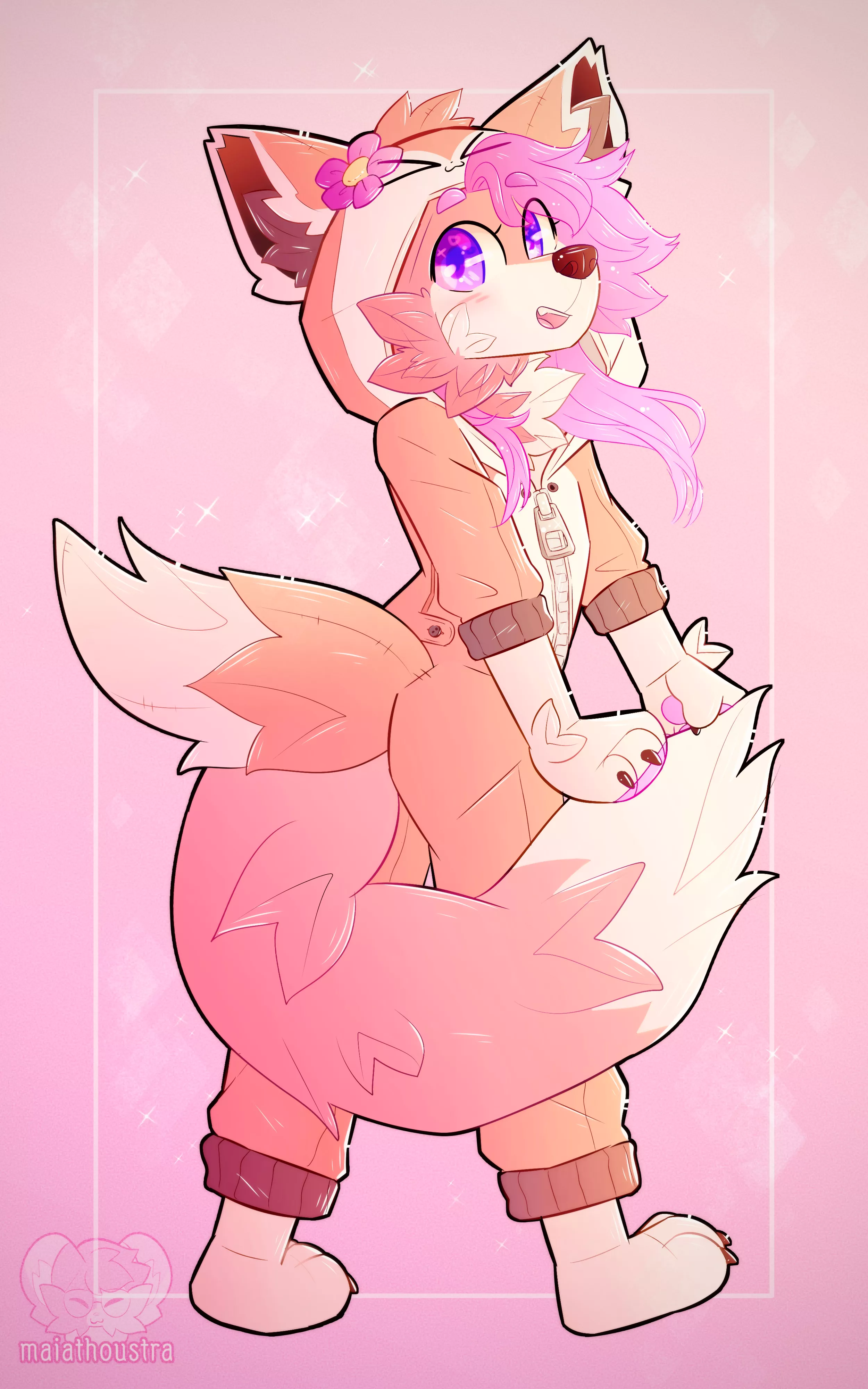 Soft pastel colors ~ Kigurumi YCH for u/princesscier, art by me @maiathoustra posted by maiathoustra