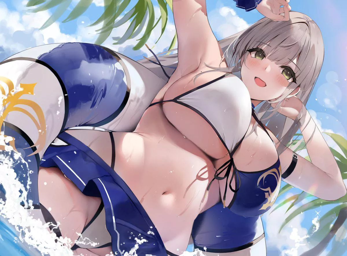 Swimsuit Shirogane Noel (Niiisan) posted by SecretMystogan