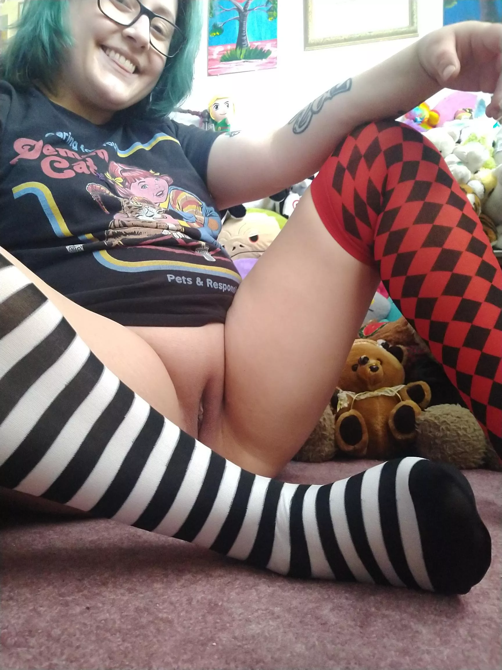 the thigh highs stay on when we fuck! posted by ala_mode666