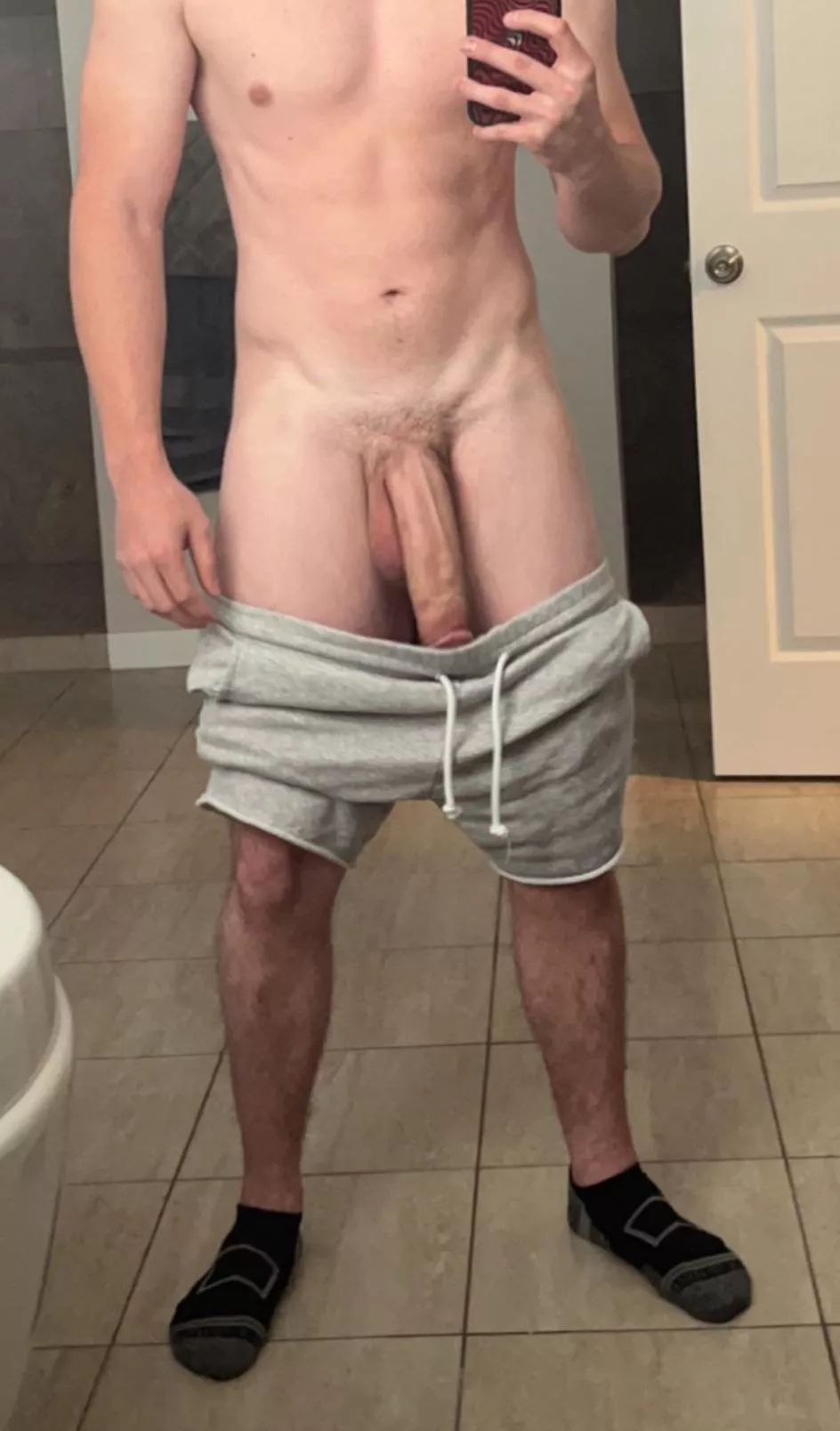 Thick and massive in grey shorts posted by ckorrin99