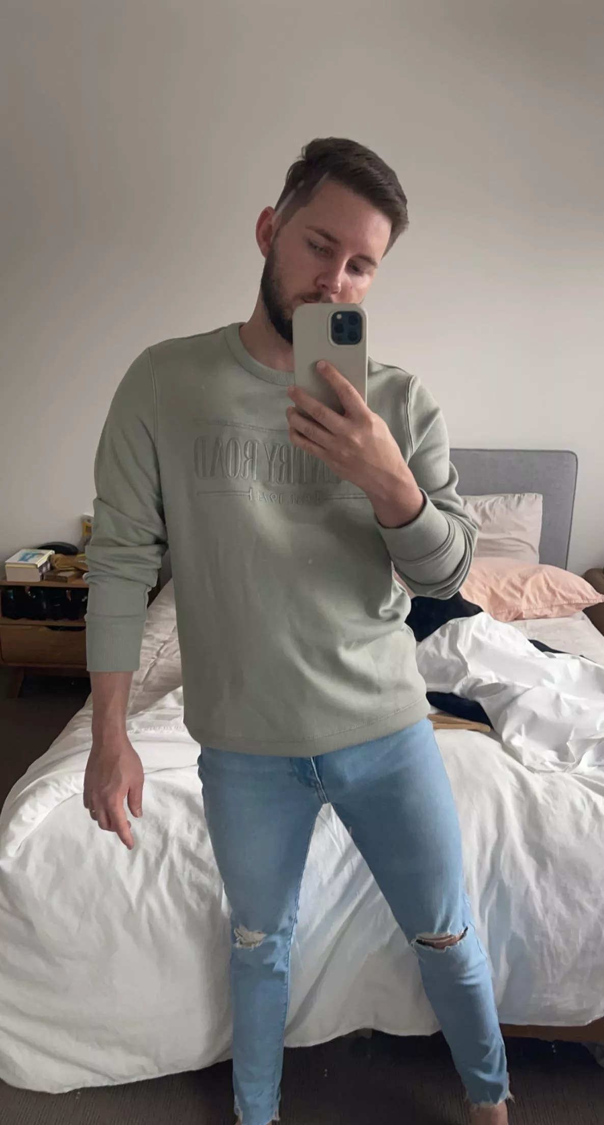 Todays casual fit since it’s a little chilly! How is everyone doing? posted by lokkey4